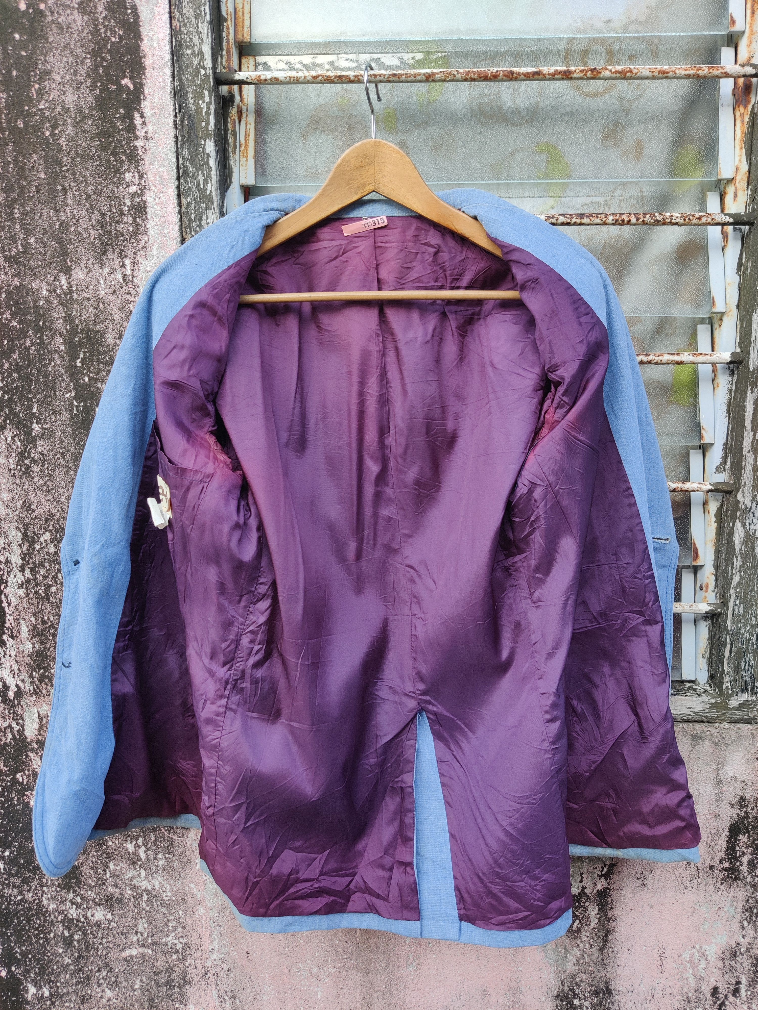 Lee Vintage Sun Faded Archive Lee Denim Coat Jacket Size US M / EU 48-50 / 2 - 7 Thumbnail