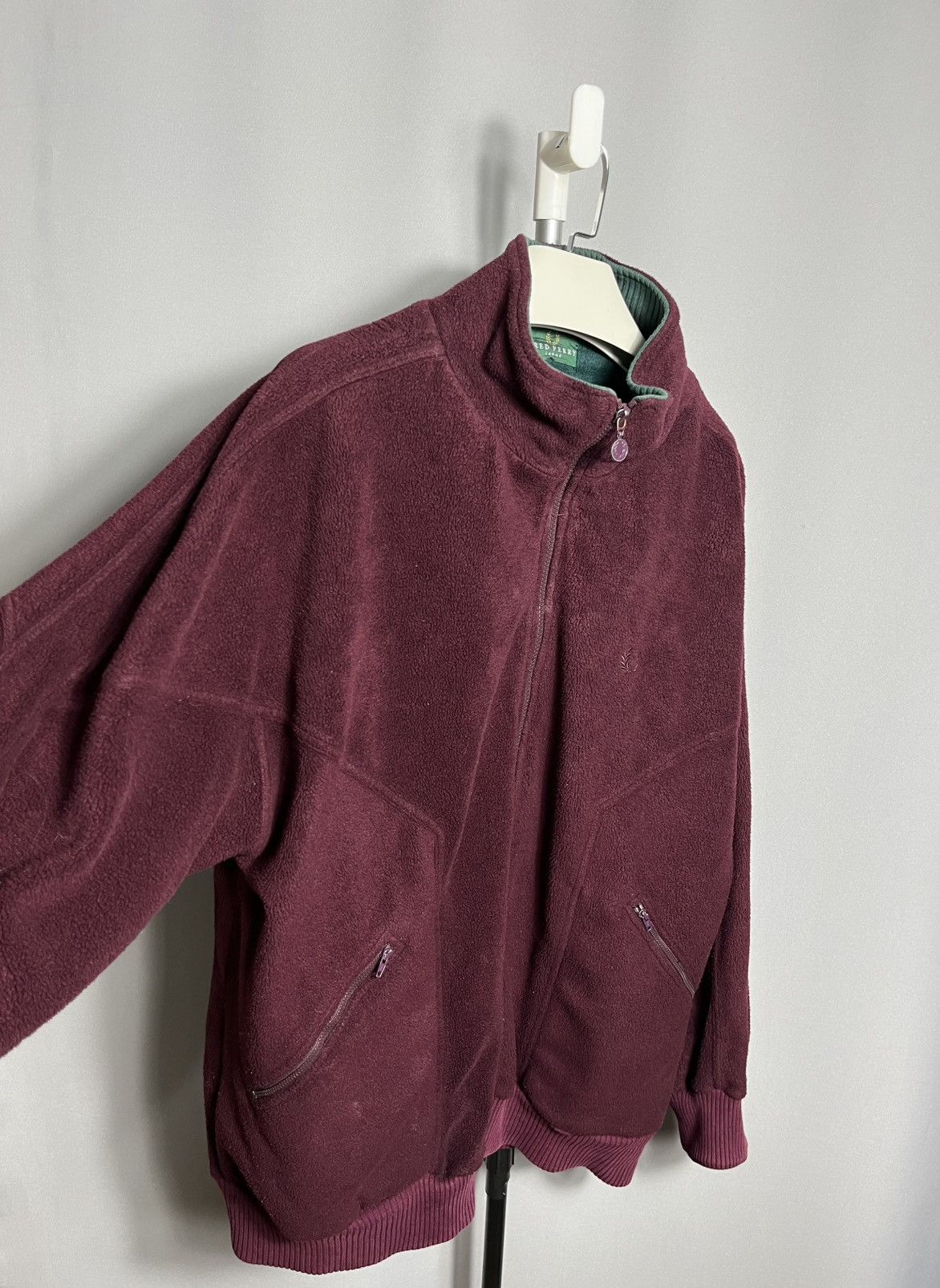 Fred Perry Fred Perry Vintage 80s full zip fleece rare mens long sleeve Size US L / EU 52-54 / 3 - 2 Thumbnail