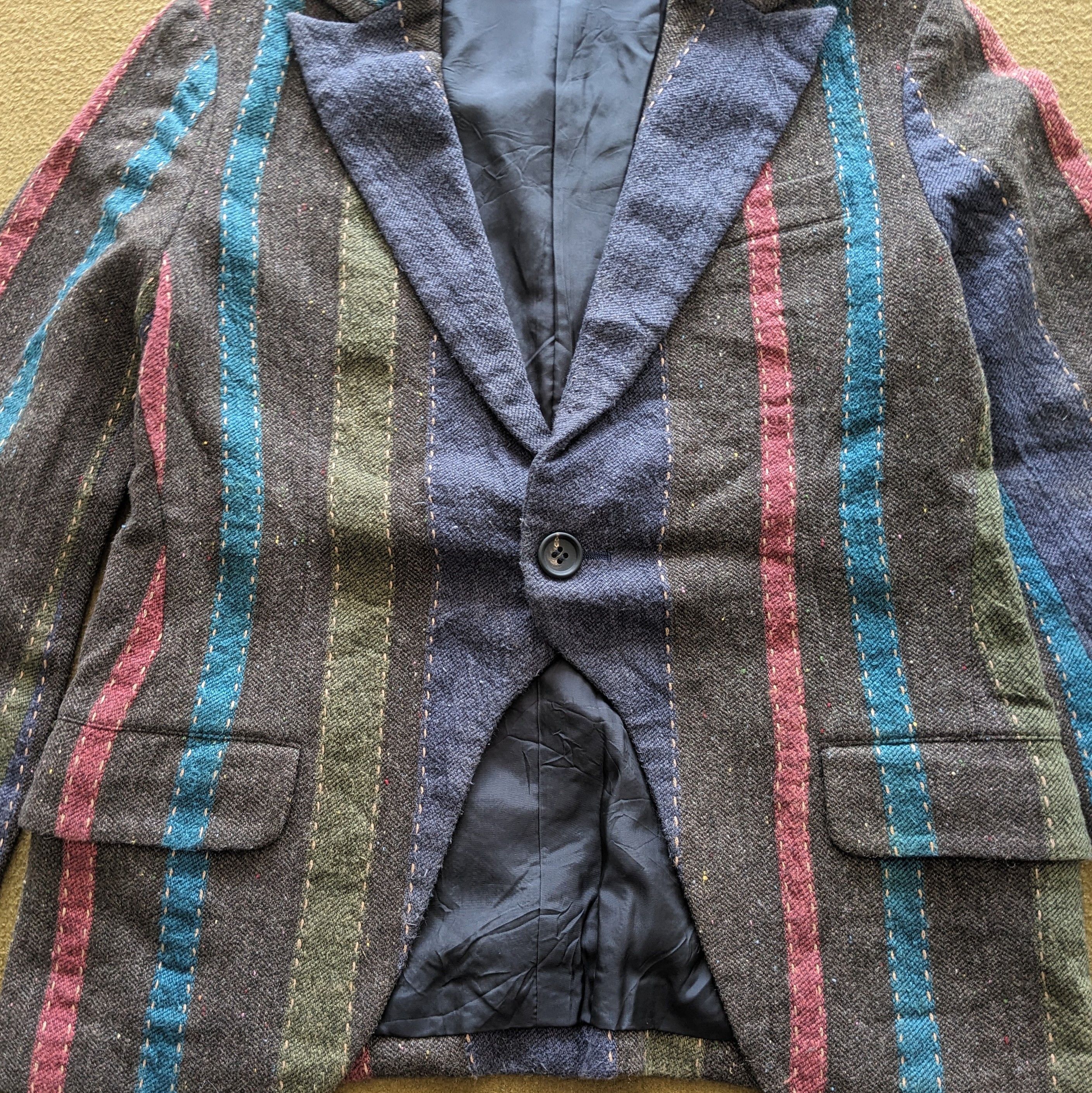 Vintage Vintage Y's YOHJI YAMAMOTO Luxury Brand Blazer Size US XS / EU 42 / 0 - 2 Thumbnail