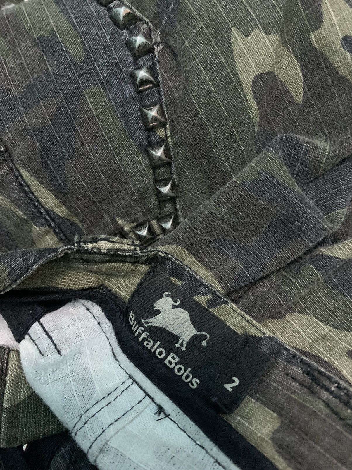 BUFFALO BOBS 💥Final💥Buffalo Bobs Camo Stud Cargo pant Size US 32 / EU 48 - 8 Thumbnail