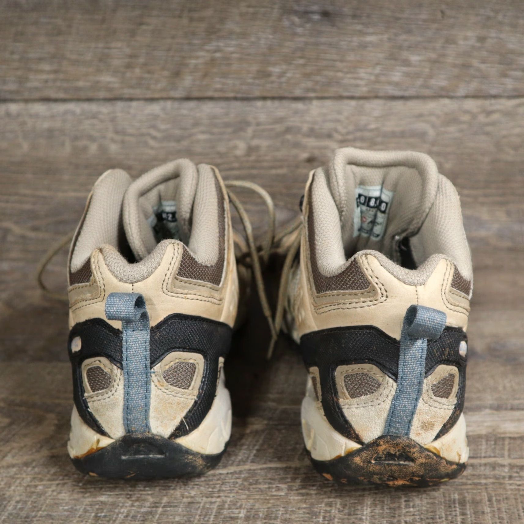 Vintage Hi-Tec Hiking Boots Tan Brown Waterproof Women's Size 10 Logan Boots Womens 10 Tan Brown Hi-Tec Hiking Shoes Size US 10 / IT 40 - 4 Thumbnail