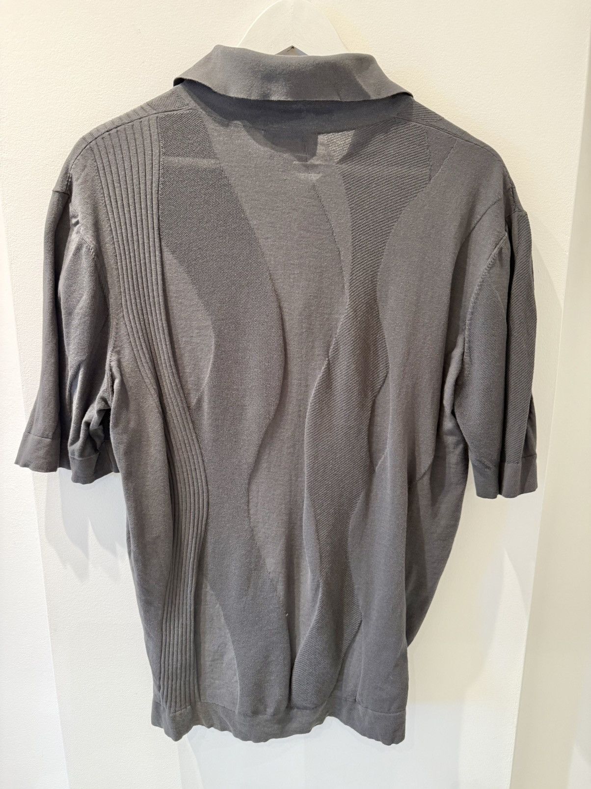 Hermes Hermès - grey green polo, size XL Size US XL / EU 56 / 4 - 2 Thumbnail