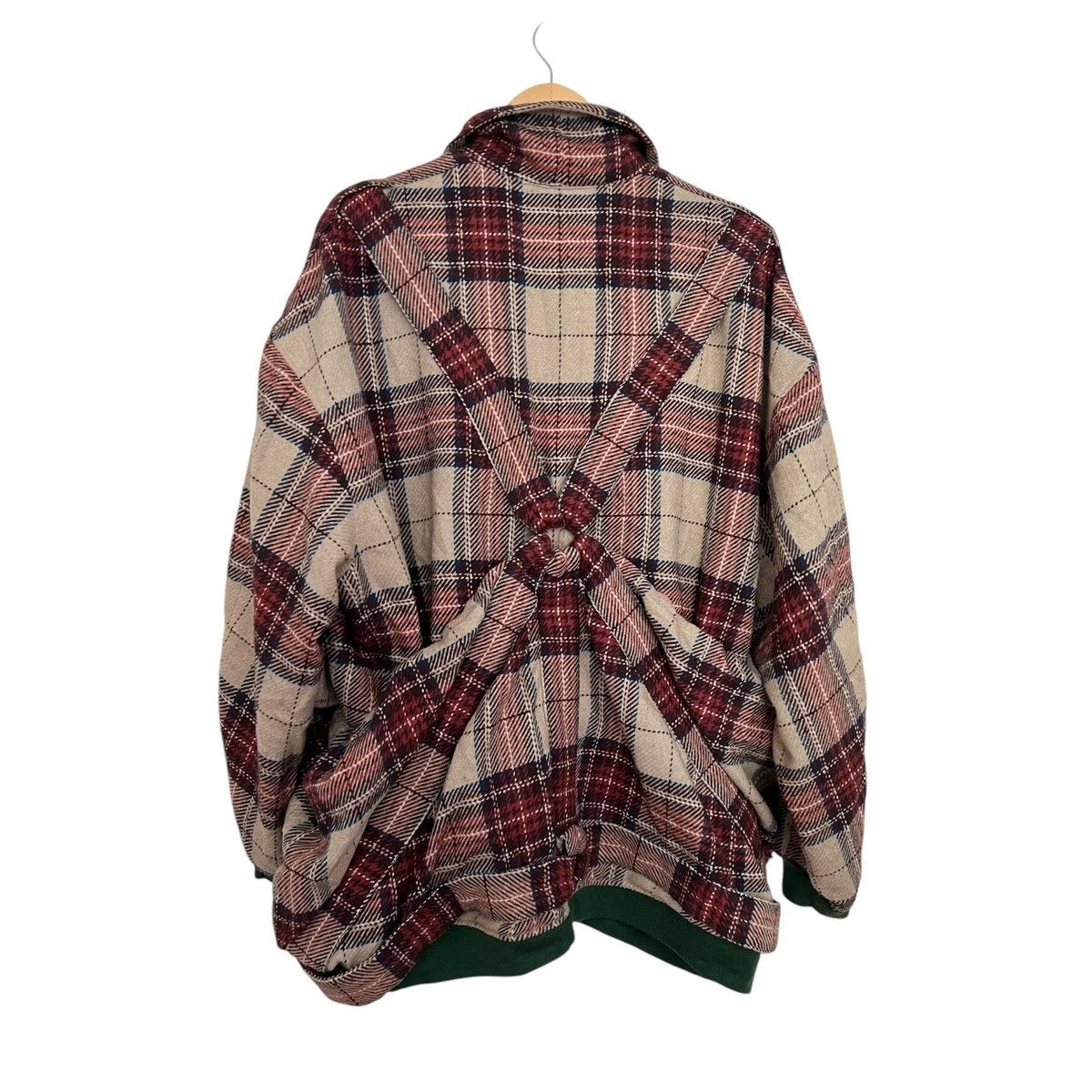 Blackmeans Blackmeans plaid bondage knit fleece Size US XL / EU 56 / 4 - 4 Thumbnail