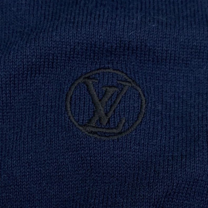 Louis Vuitton Louis Vuitton Crewneck long-sleeve sweater in dark blue em Size US M / EU 48-50 / 2 - 5 Thumbnail