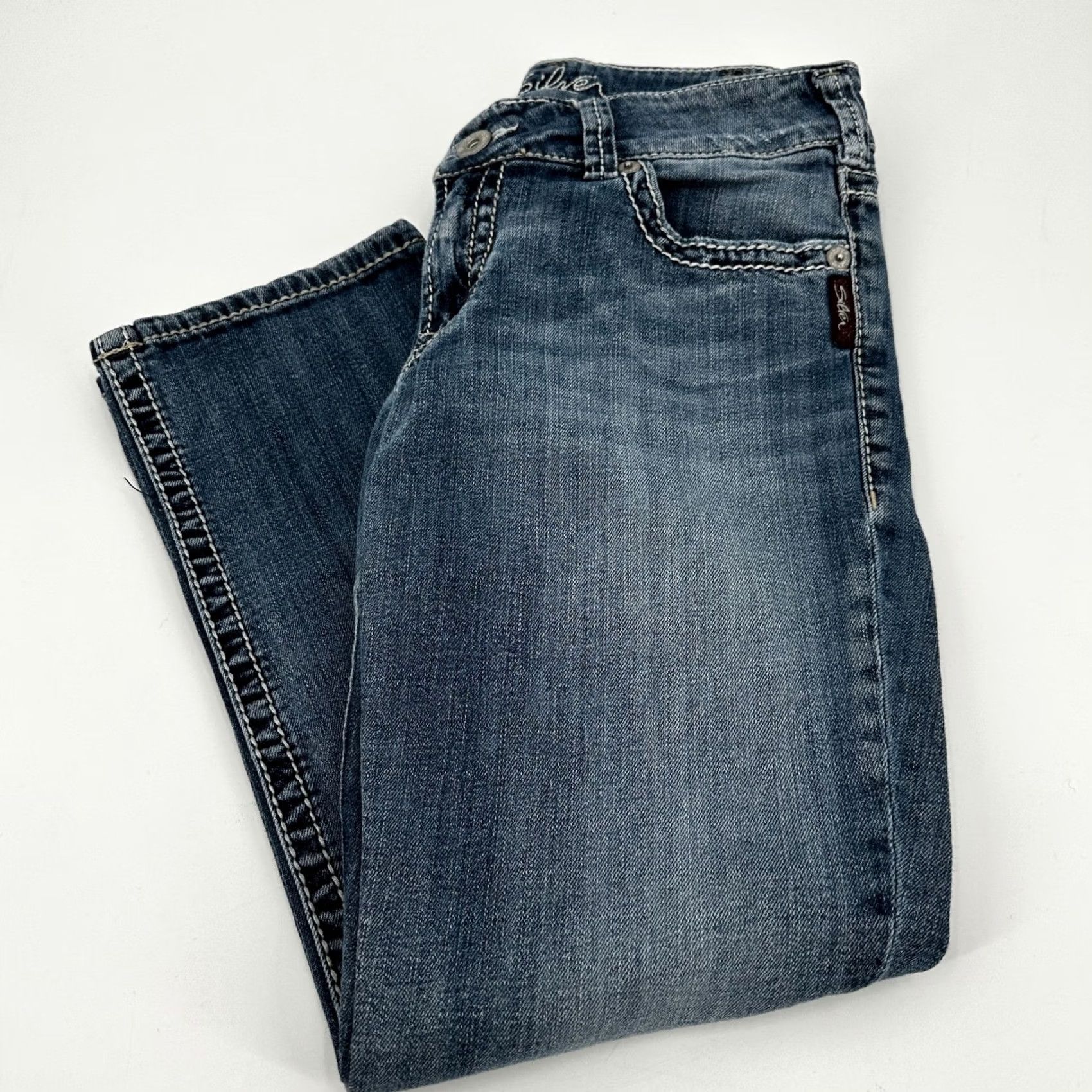 Silver Jeans Co. VINTAGE? No. Size 30" / US 8 / IT 44 - 2 Thumbnail
