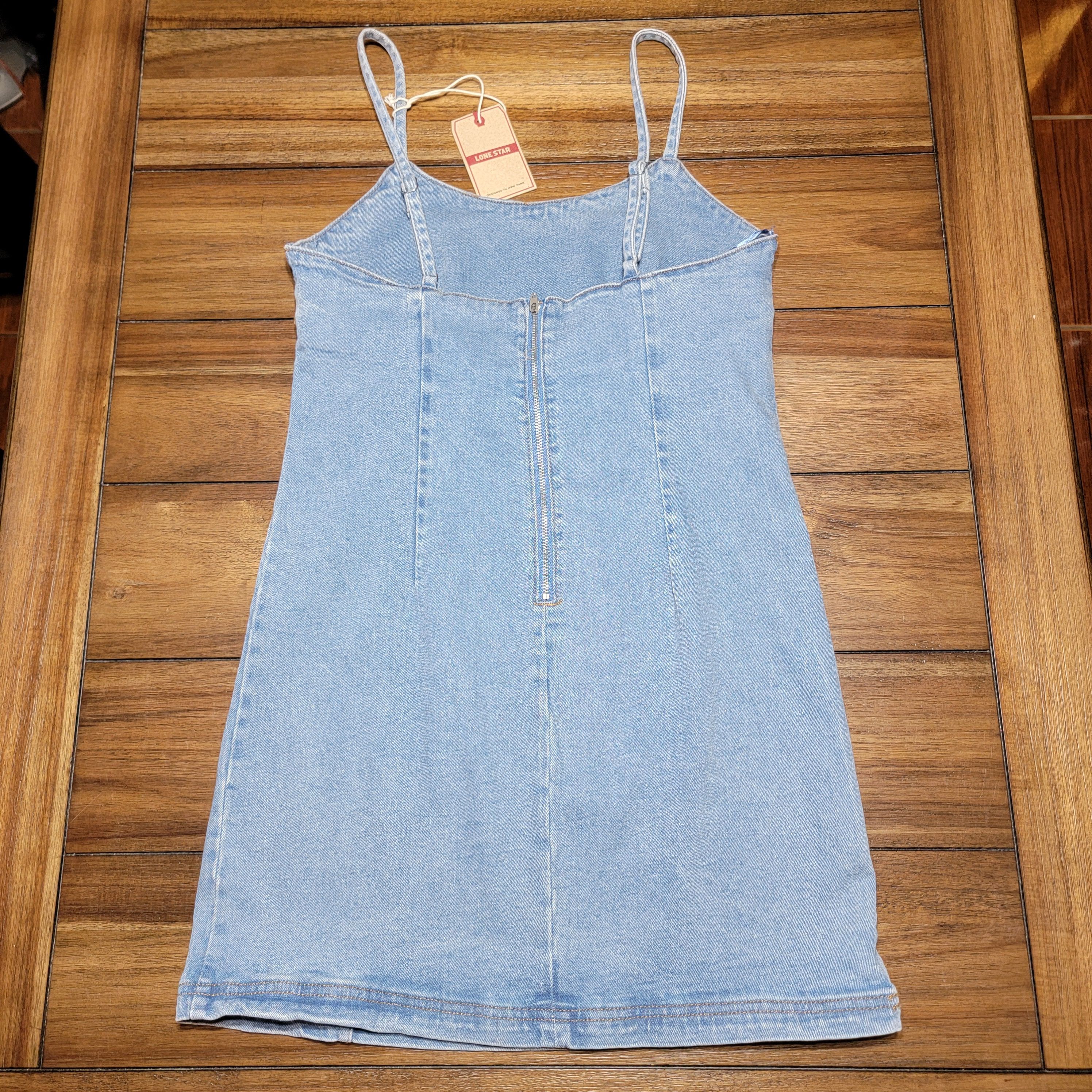 Other Lone Star Denim Mini Dress - Size Medium NWT Size M / US 6-8 / IT 42-44 - 3 Thumbnail