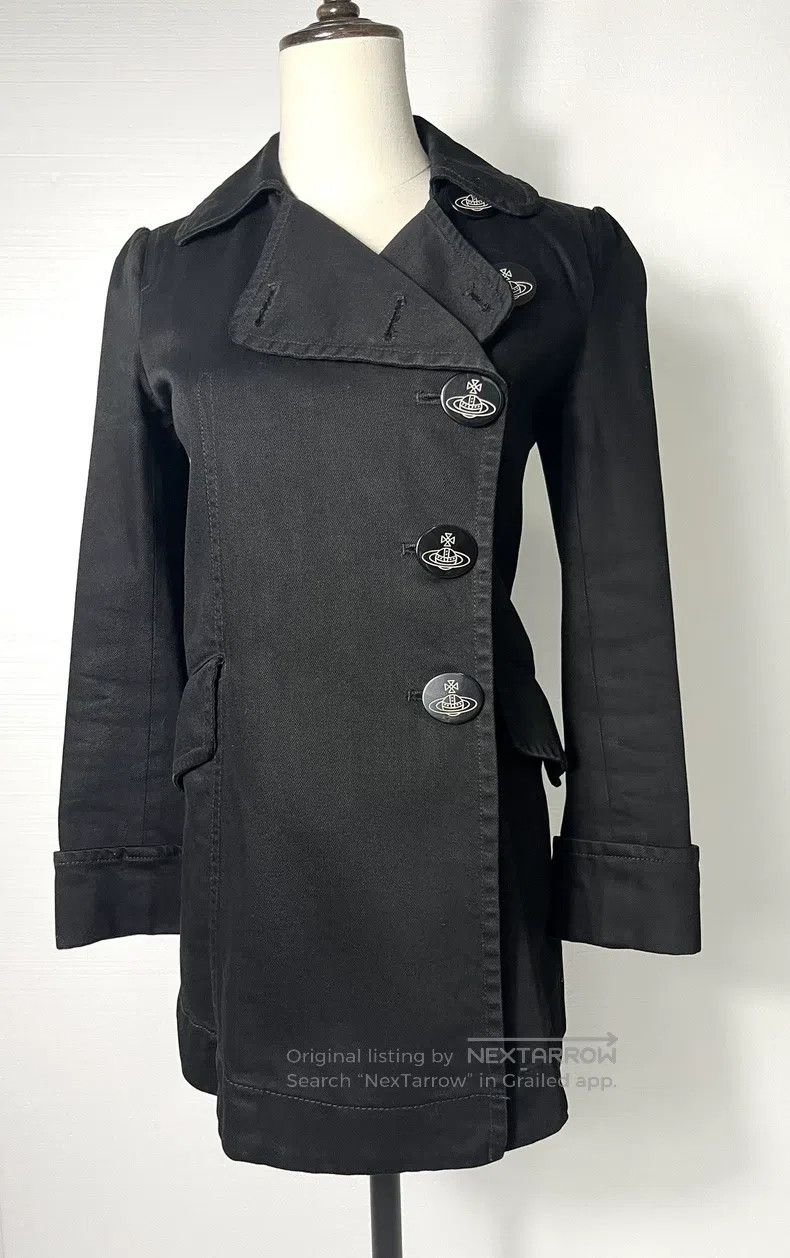 Vivienne Westwood Vivienne Westwood Black Coat Size S / US 4 / IT 40 - 1 Thumbnail