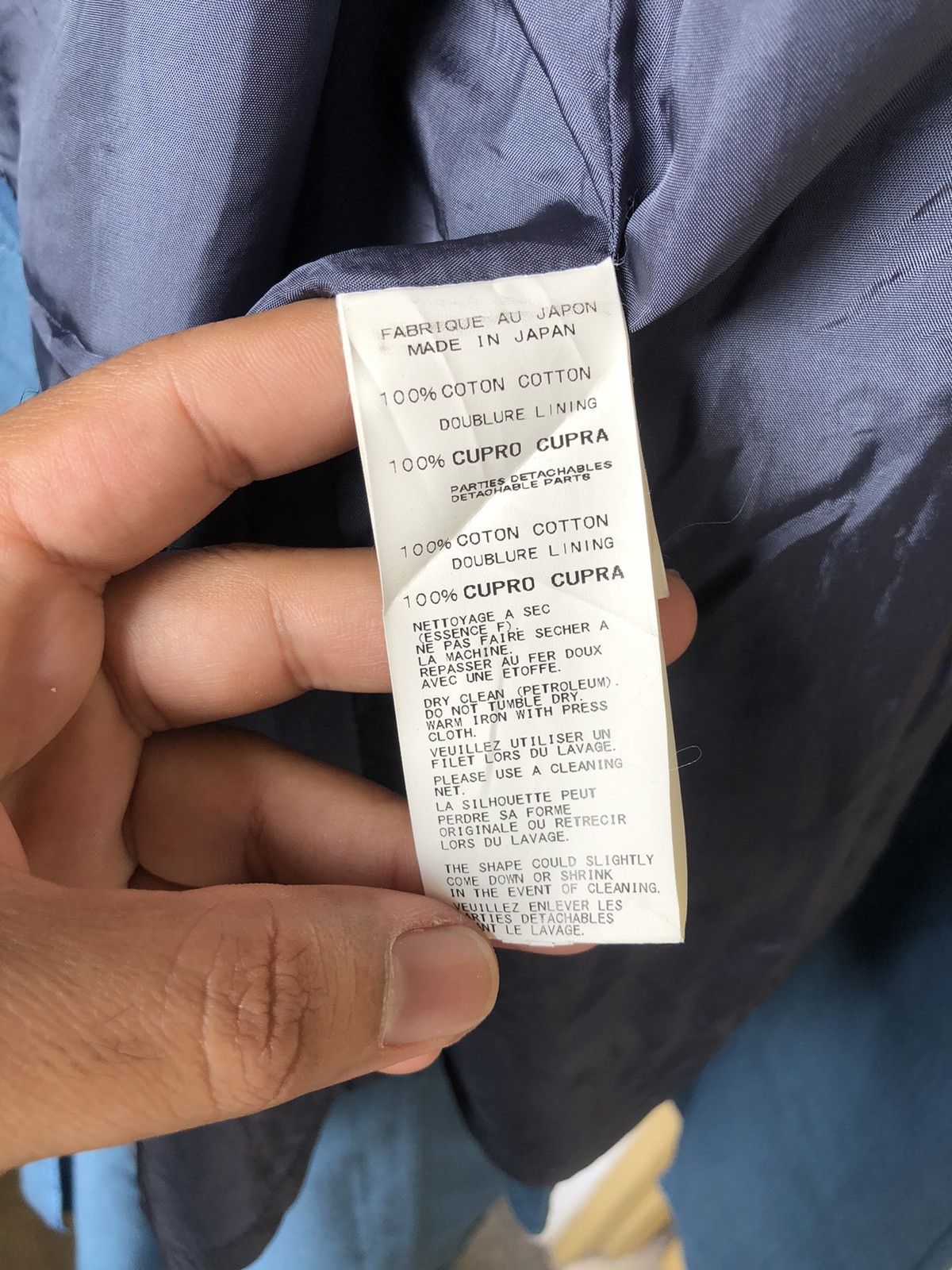 Yohji Yamamoto Vintage Yohji Yamamoto 2 in 1 Long Coat Size US S / EU 44-46 / 1 - 17 Thumbnail