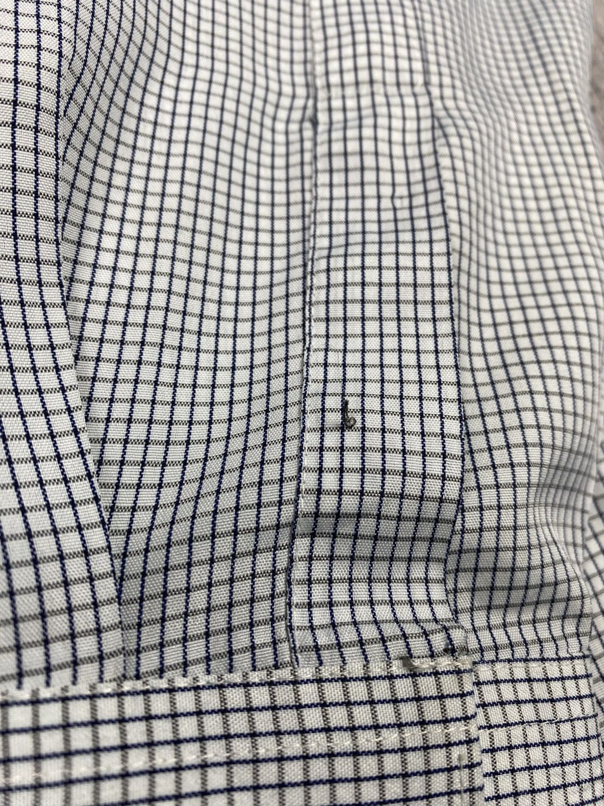 Versace Vintage Versace Classic V2 Micro Check Button Down Shirt Size US XL / EU 56 / 4 - 13 Thumbnail