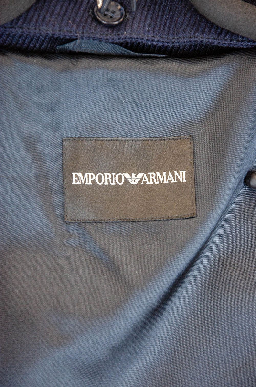 Emporio Armani Emporio Armani Wool Zip Jacket Fur Collar IT50 Size US M / EU 48-50 / 2 - 12 Thumbnail