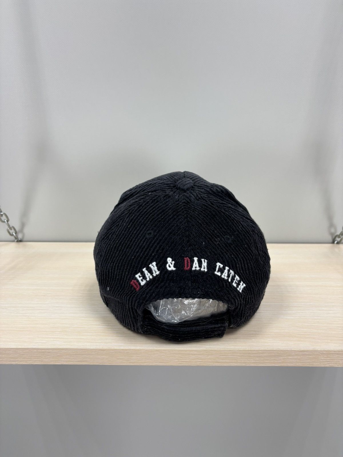 Dsquared2 Mens corduroy cap Dsquared2 Color Black Size ONE SIZE - 5 Thumbnail