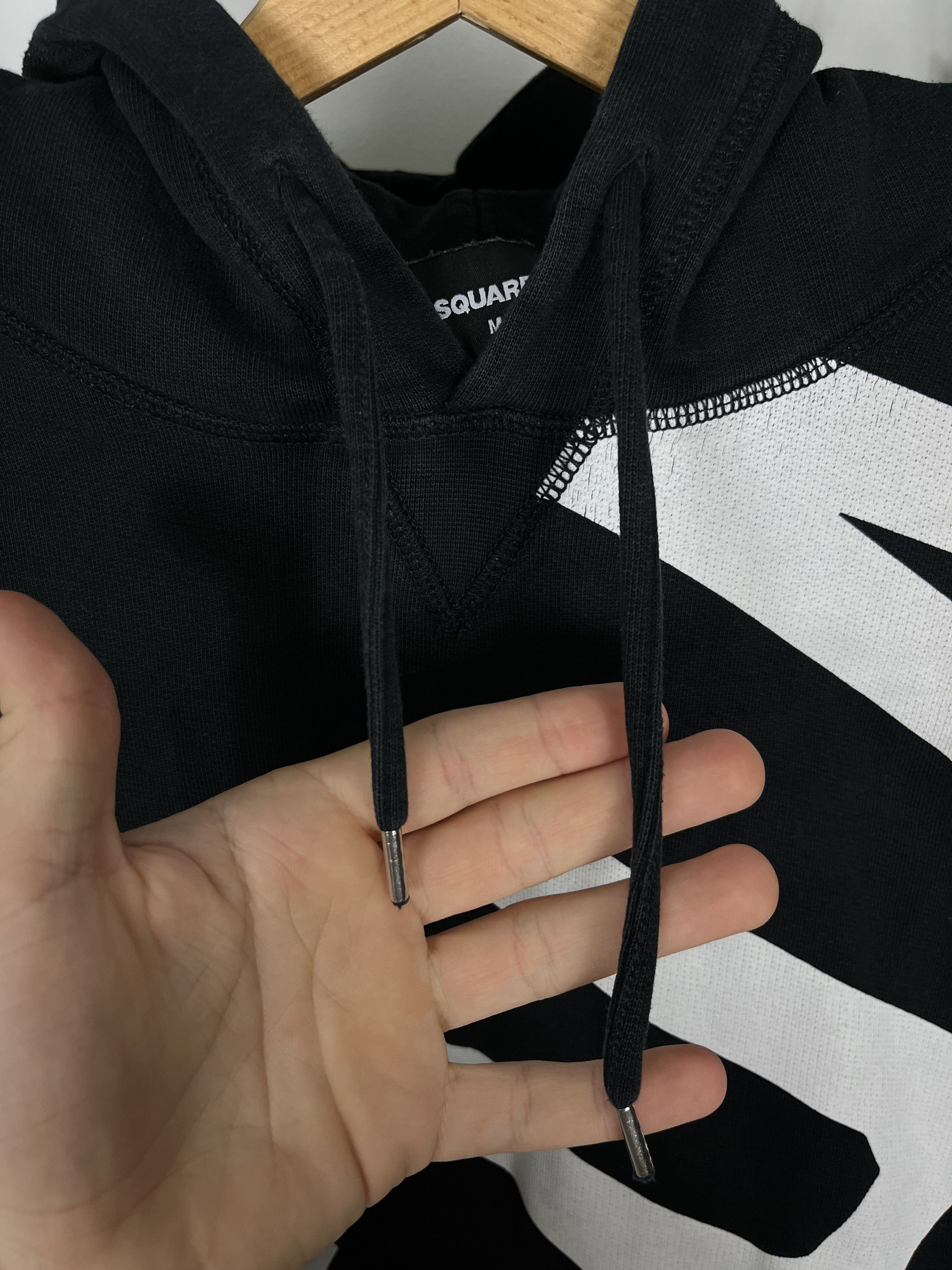 Dsquared2 Dsquared2 ICON Black Hoodie Sweatshirt Size US M / EU 48-50 / 2 - 6 Thumbnail