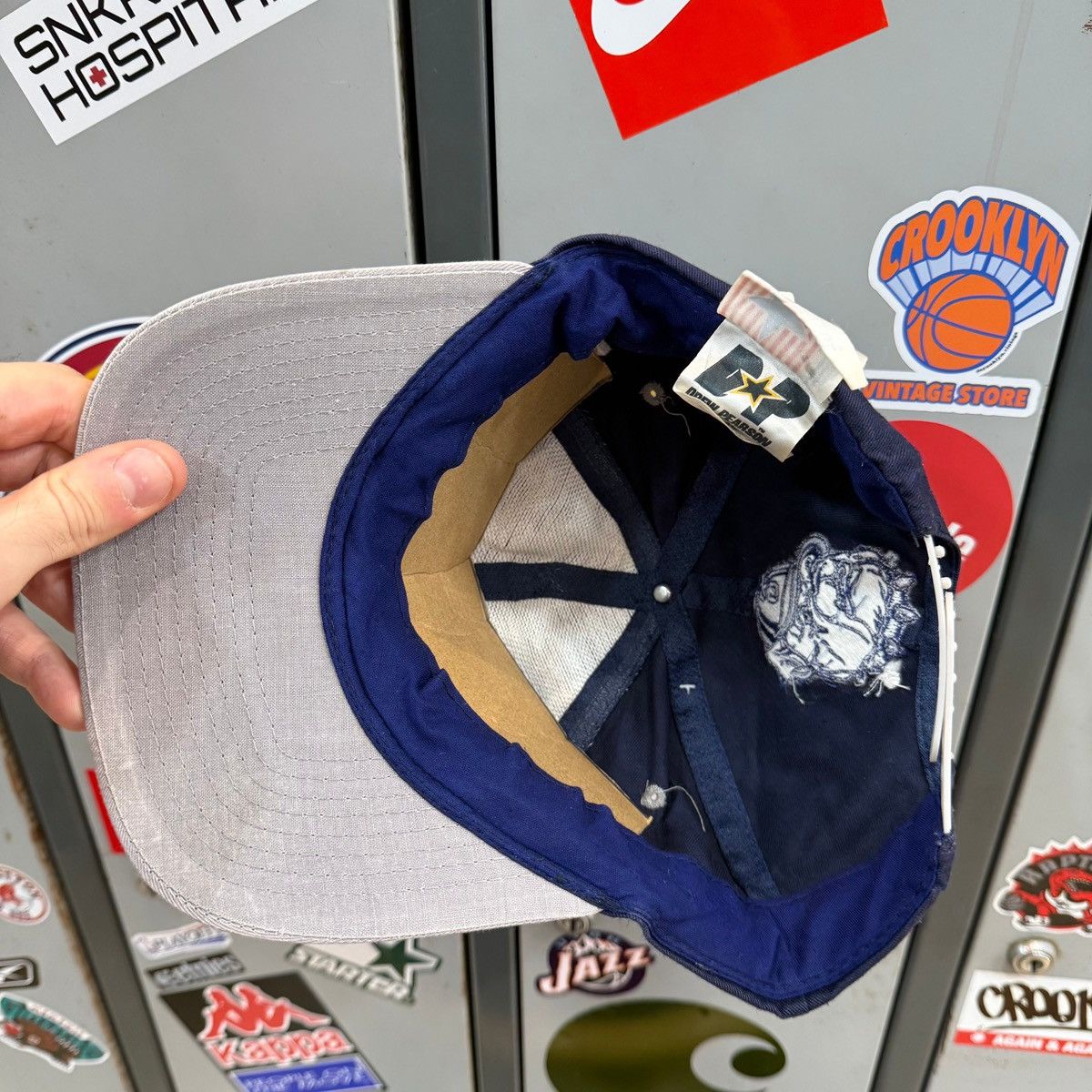 Drew Pearson Vintage Georgetown Hoyas 1992 Drew Pearson Cap Hat Snapback Size ONE SIZE - 6 Thumbnail