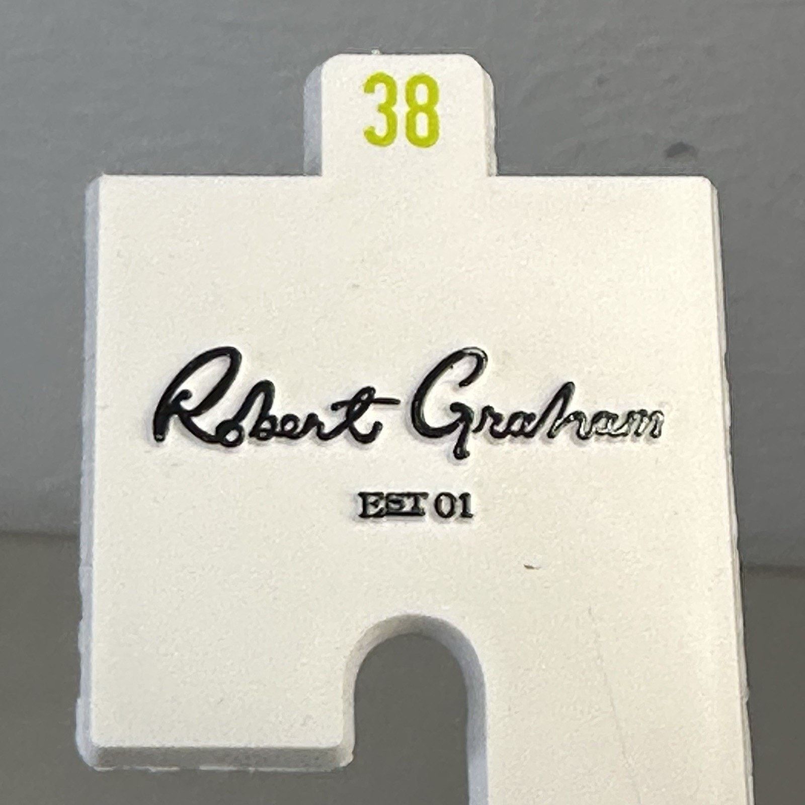 Robert Graham Robert Graham Black Suede Ripaso Belt Men's sz 38 signature Size 38 - 6 Thumbnail