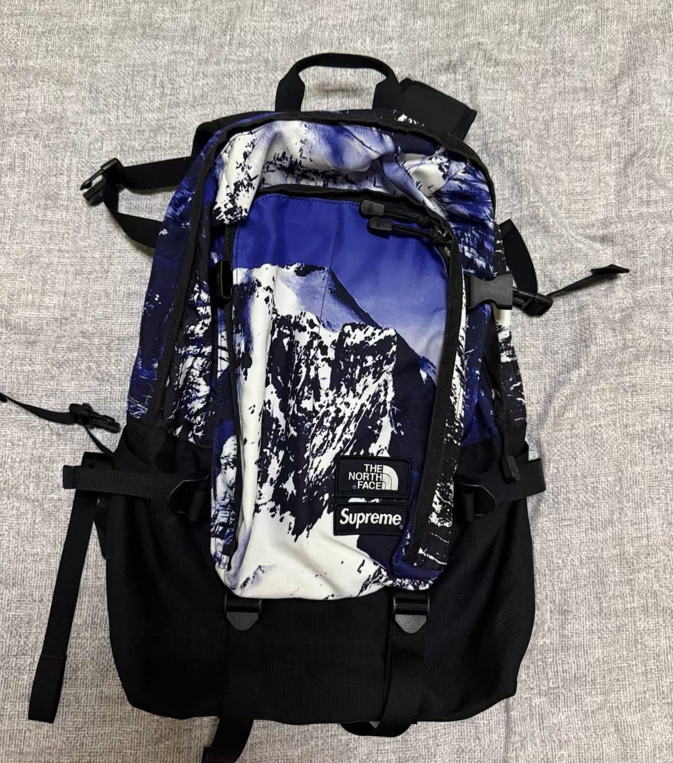 Supreme the north face tnf mountain expedition backpack bag