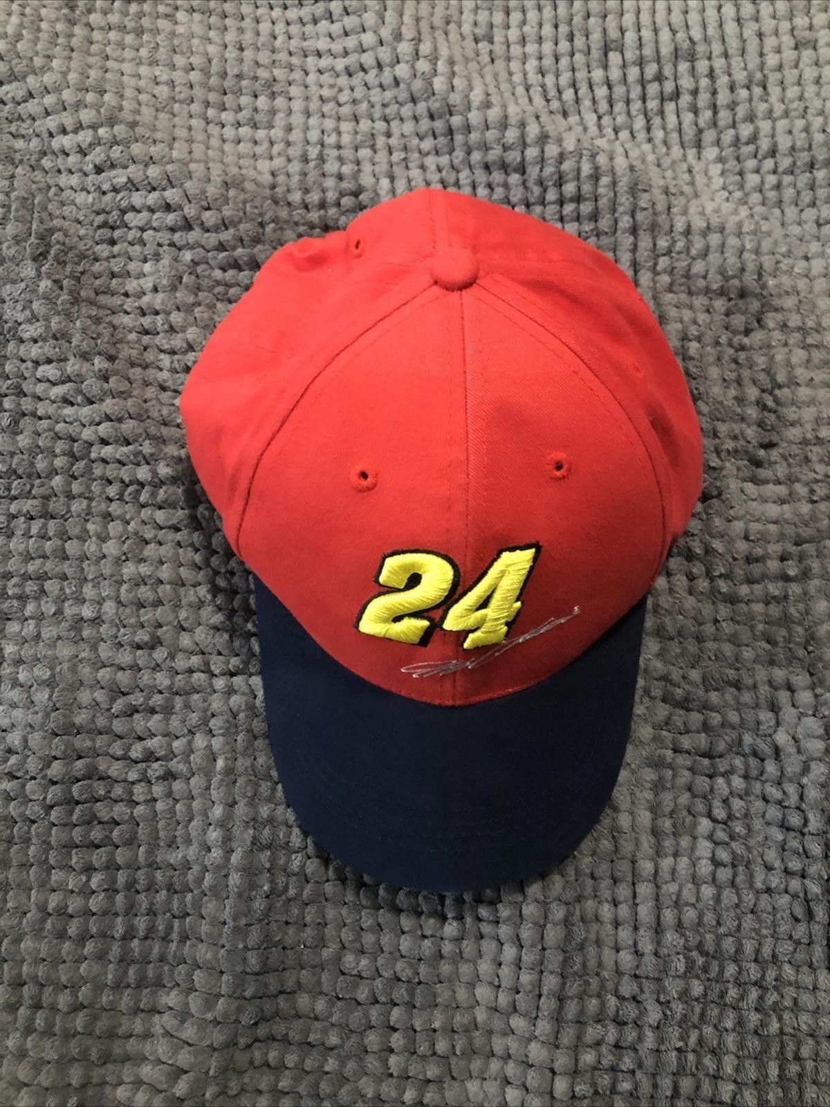 Designer Nascar Jeff Gordon Kelloggs #24 hat NWT Size ONE SIZE - 2 Thumbnail