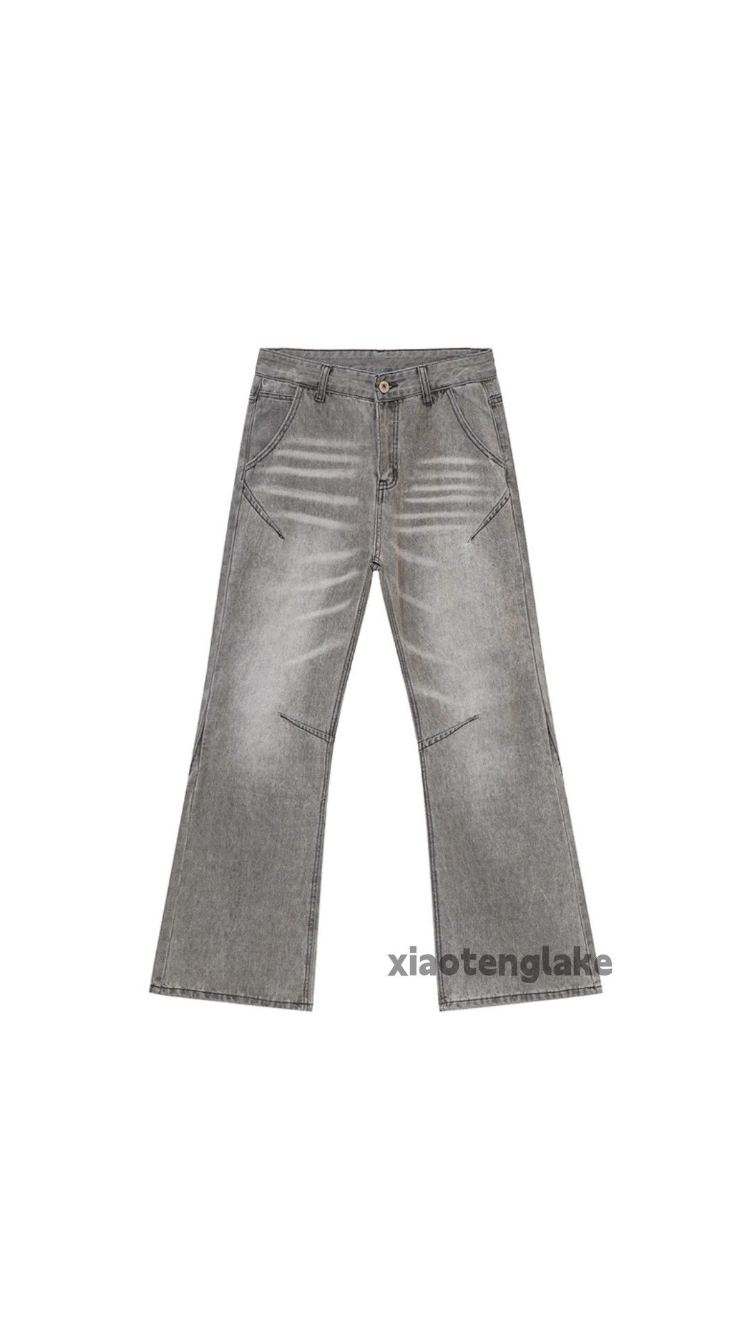 Jean × Vintage washed faded cleanfit yuppie bootcut flared y2k jeans Size US 30 / EU 46 - 5 Thumbnail