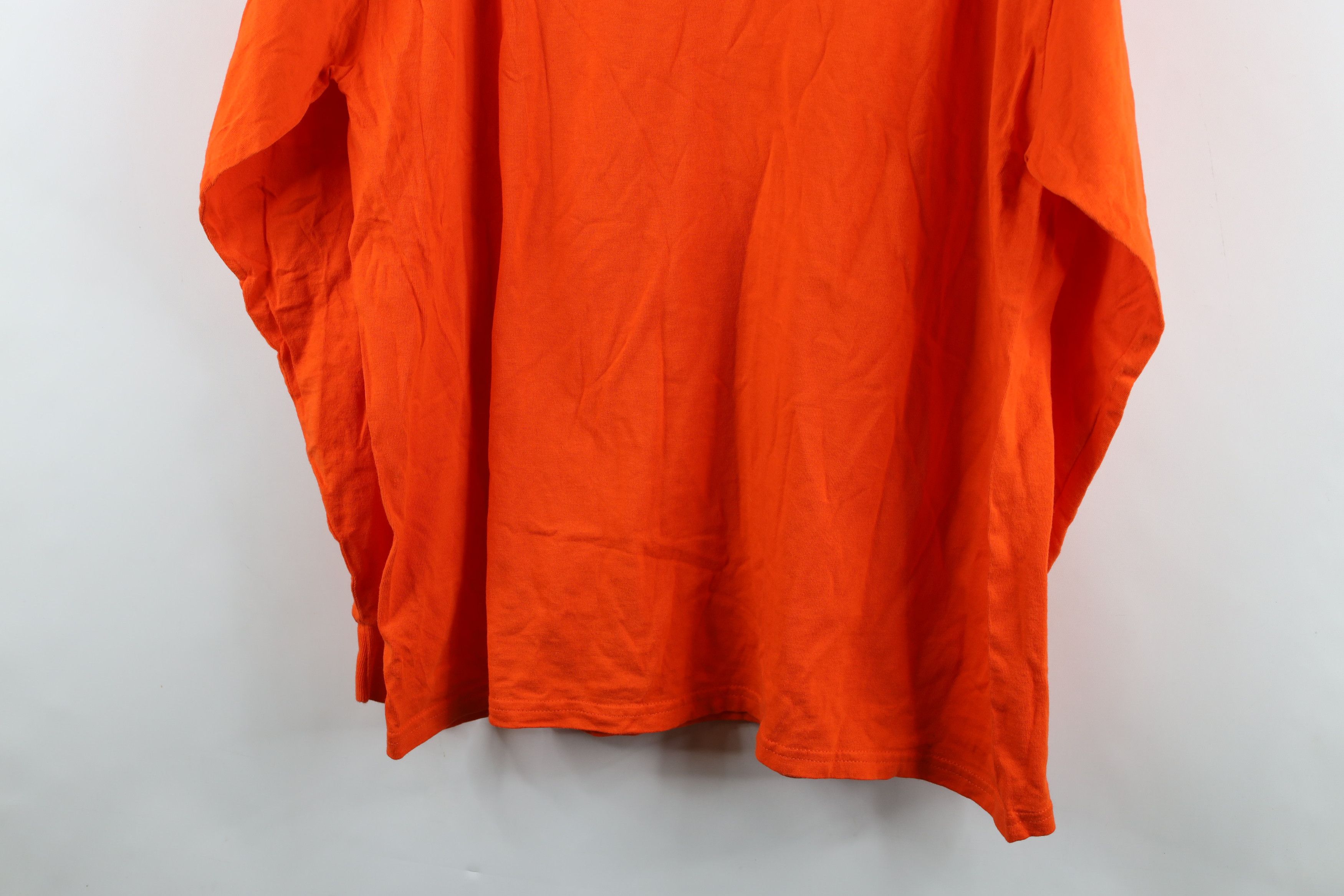 Vintage Vintage 90s Streetwear Mock Neck Long Sleeve T-Shirt Cotton Size US XL / EU 56 / 4 - 10 Thumbnail