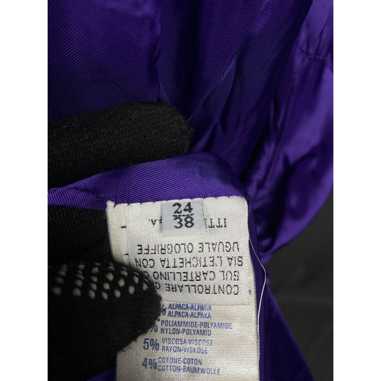 Versace RARE! Versus Versace Vintage Military Double Breasted Blue W Size XS / US 0-2 / IT 36-38 - 11 Thumbnail