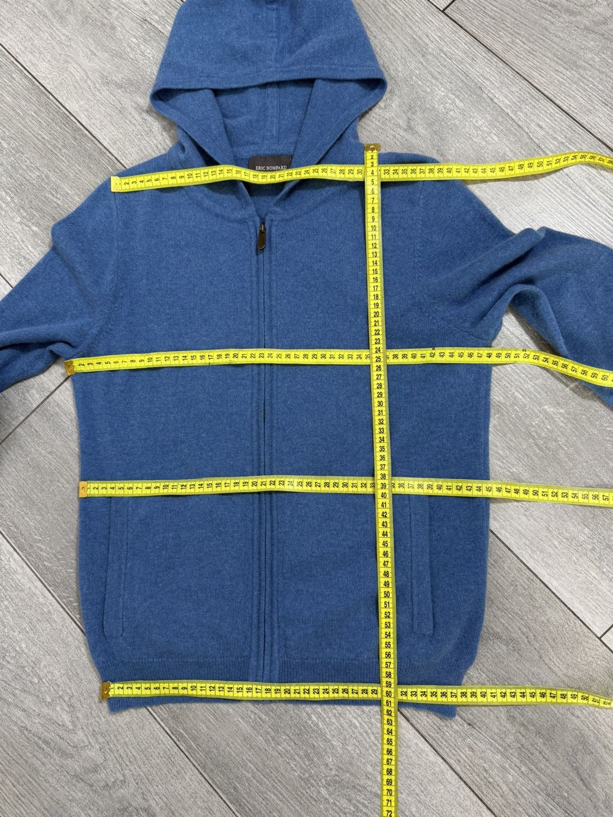Other ERIC BOMPARD Women's Zip Hooded Cardigan Cachemire Size L Size L / US 10 / IT 46 - 14 Thumbnail