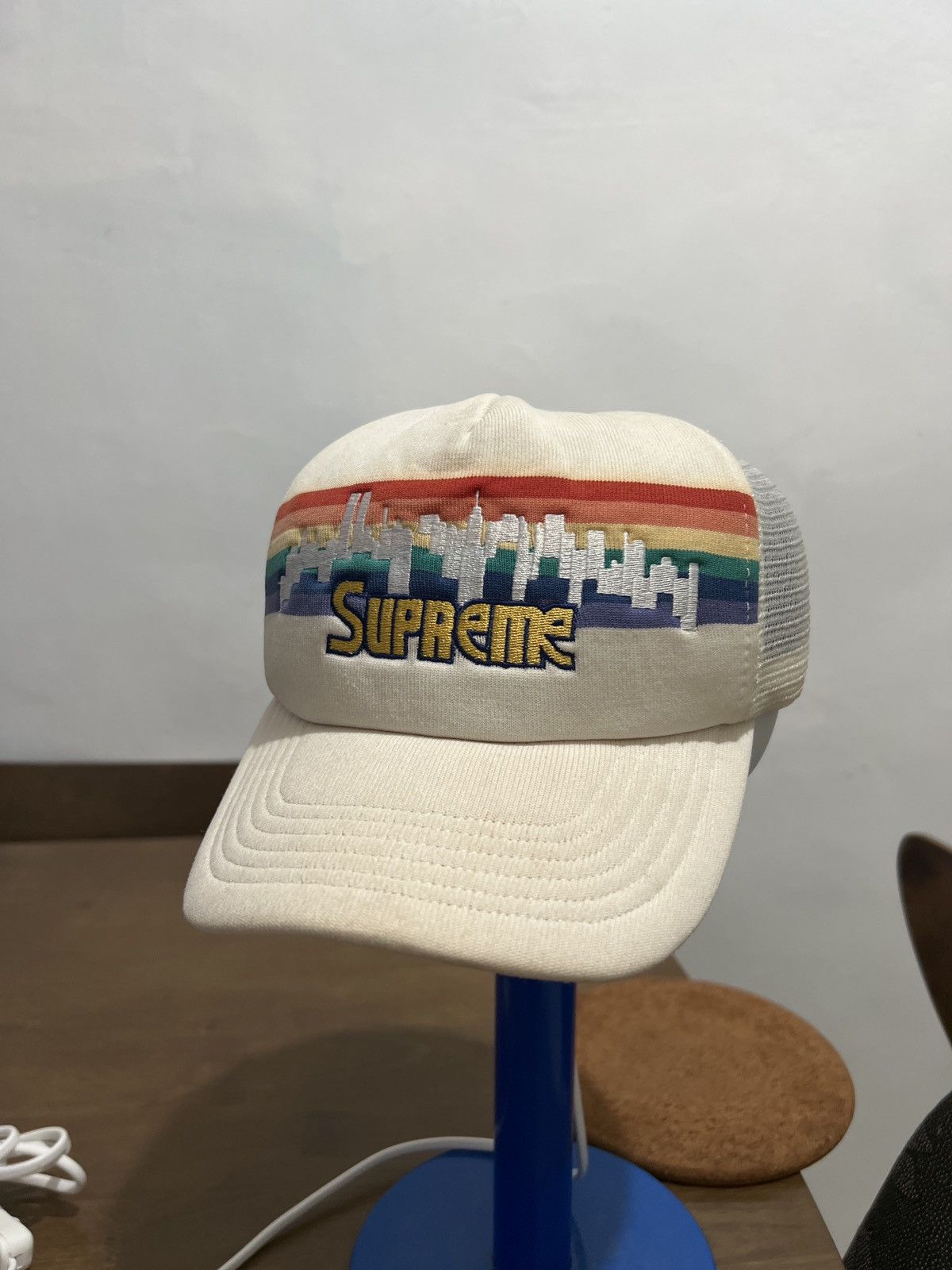 Supreme SS03 Supreme Denver Nuggets skyline trucker cap Size ONE SIZE - 2 Thumbnail