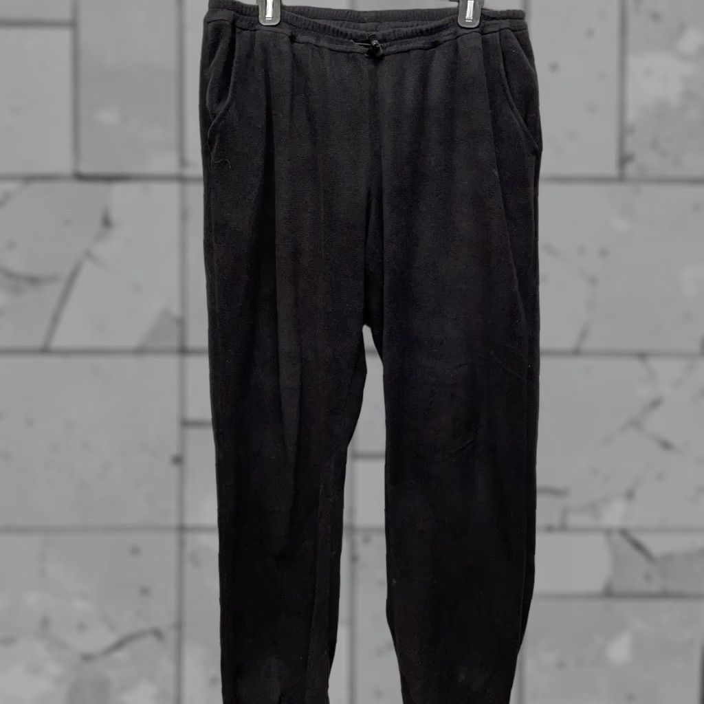 Vintage SnowGum Sweatpants Mens XL Black Fleece Drawstring Activewear Pants Size US 36 / EU 52 - 1 Thumbnail