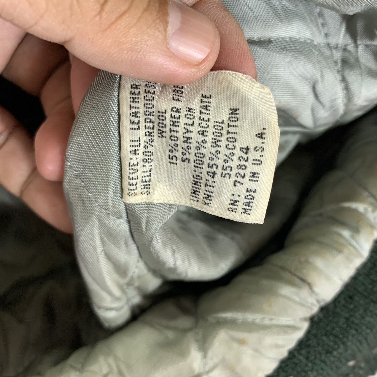 Golden Bear 🔥🔥 VINTAGE GOLDEN BEAR VARSITY WOOL LEATHER JACKET Size US M / EU 48-50 / 2 - 14 Thumbnail