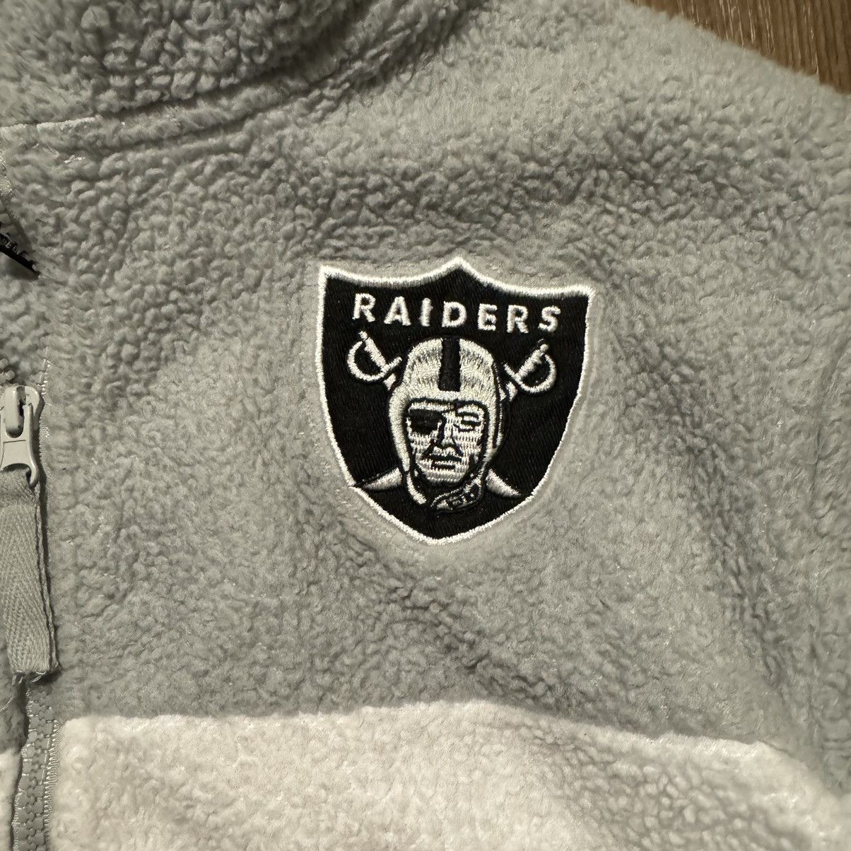 NFL NFL Las Vegas Raiders fleece zip up jacket Size US S / EU 44-46 / 1 - 3 Thumbnail