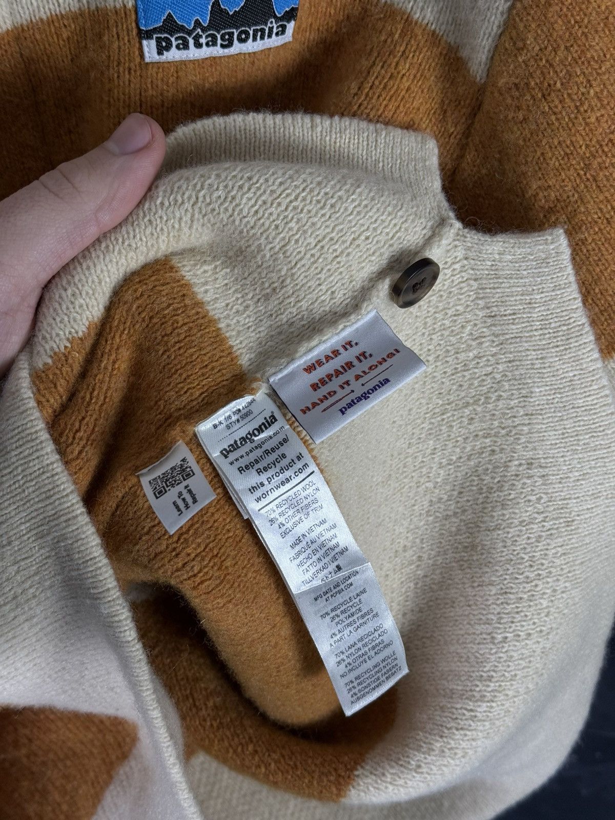 Patagonia Patagonia Recycled Wool Rugby Sweater 50th Anniversary Size US XS / EU 42 / 0 - 10 Thumbnail