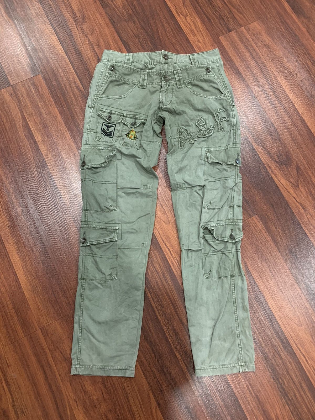 Japanese Brand Taker Jeans Cargo Pants Size US 31 - 1 Thumbnail