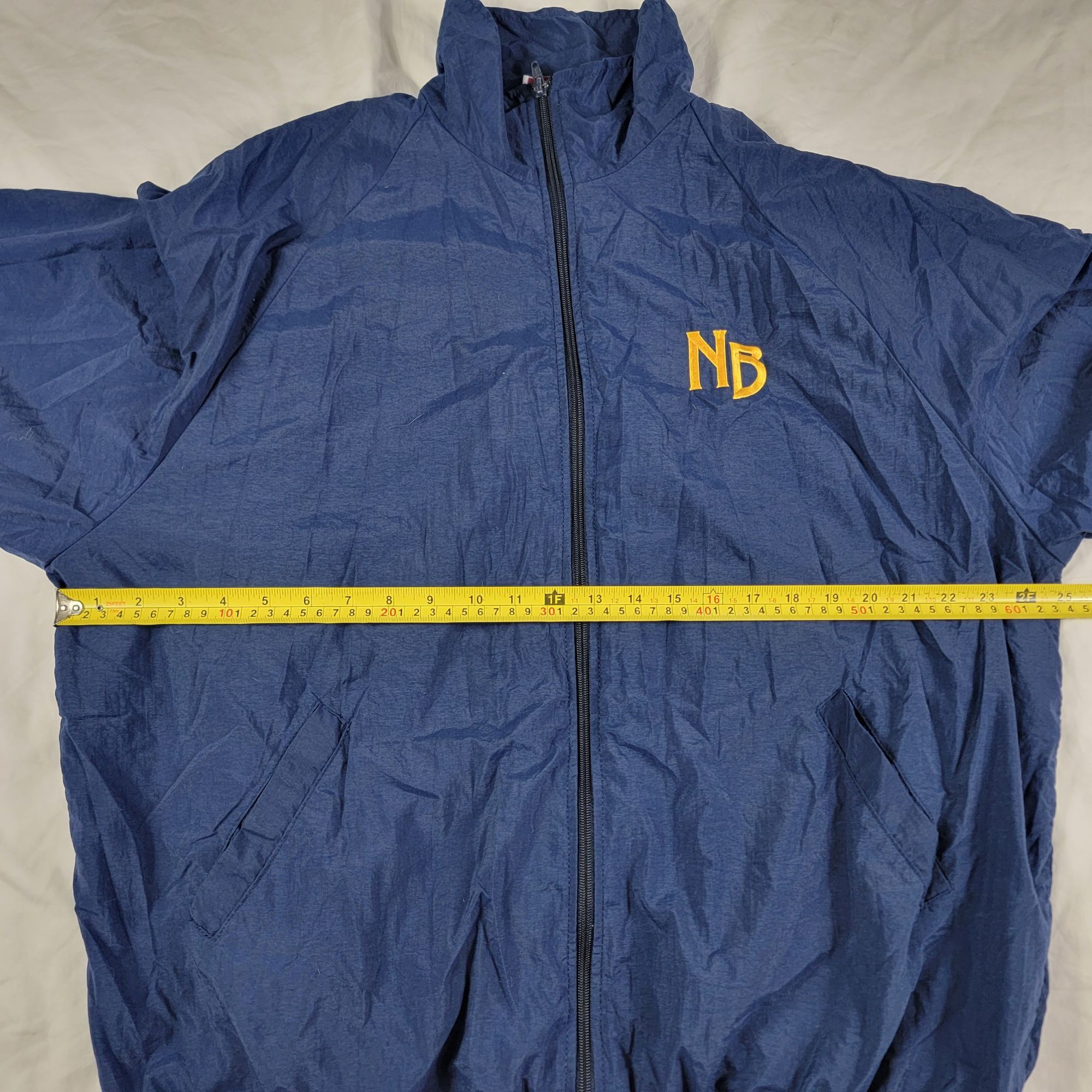 Other Purcells Activewear Newport Beach Adults XL Blue Full Zip Ja Size US XL / EU 56 / 4 - 7 Thumbnail