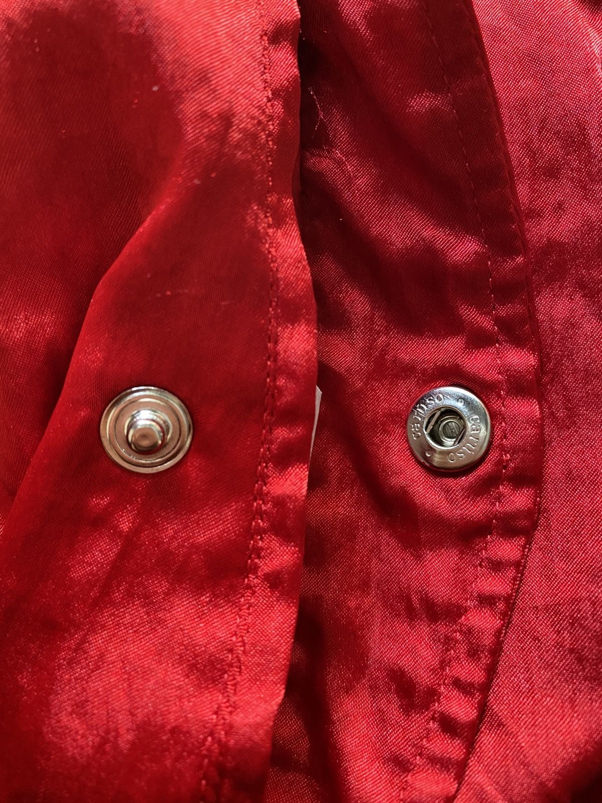 MICHIKO Red Reversible Hoodie Jacket