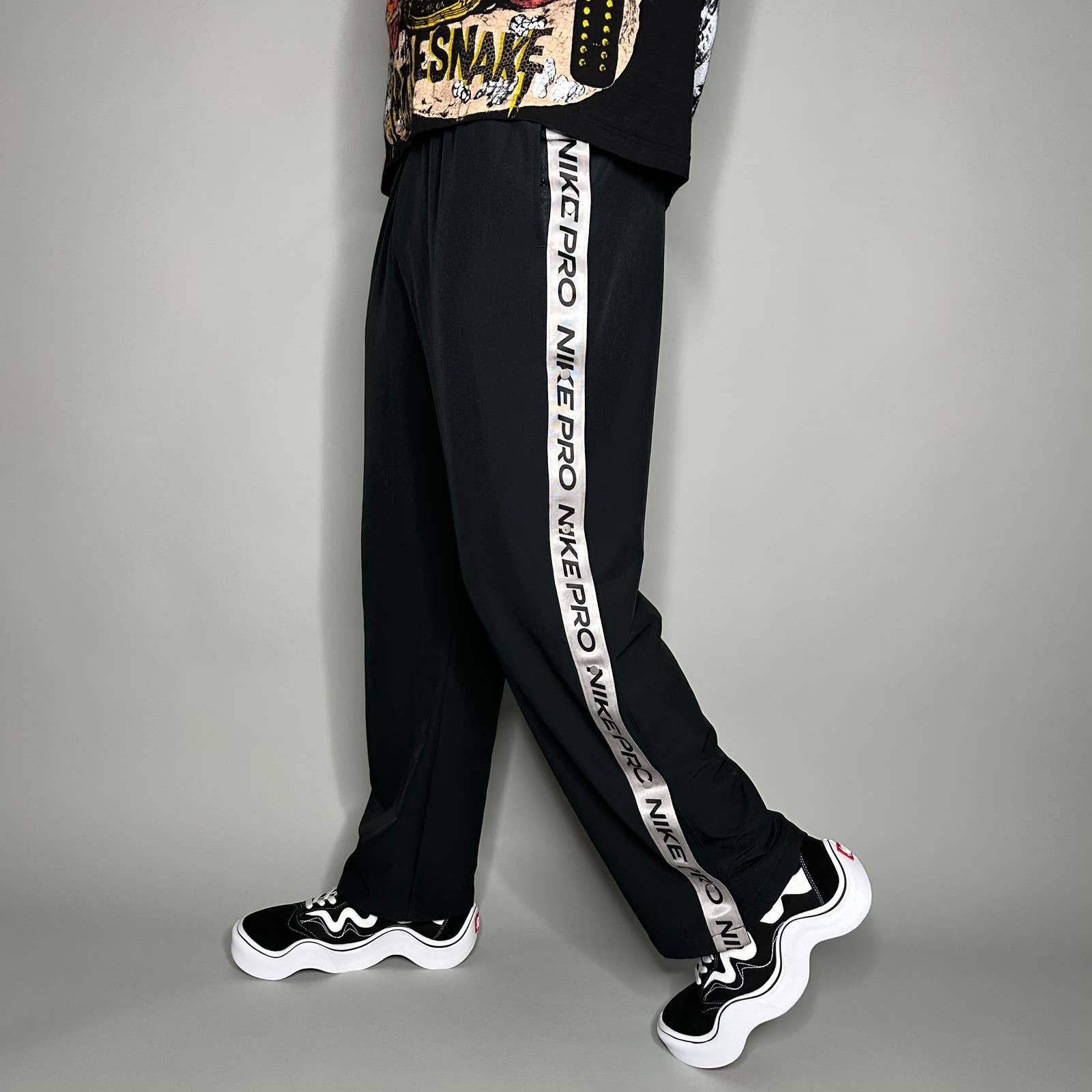 Nike × Nike ACG × Vintage Nike Breakaway Sweatpants Jet Black White ...