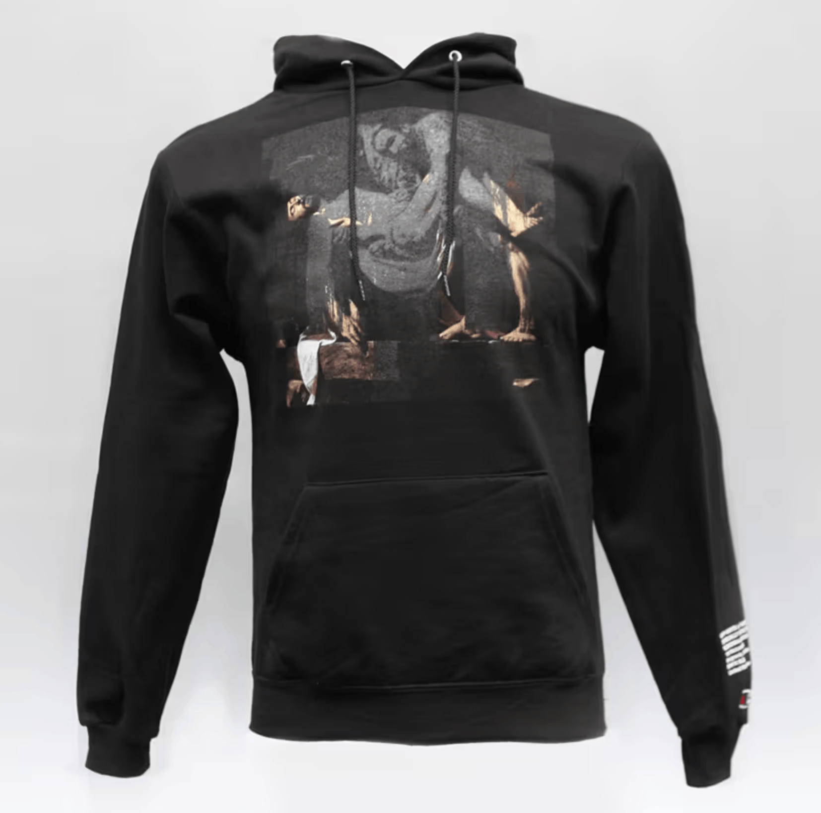 image of Off White x Pyrex Vision Off-White X Showstudio Caravaggio Hoodie in Black, Men's (Size Medium)