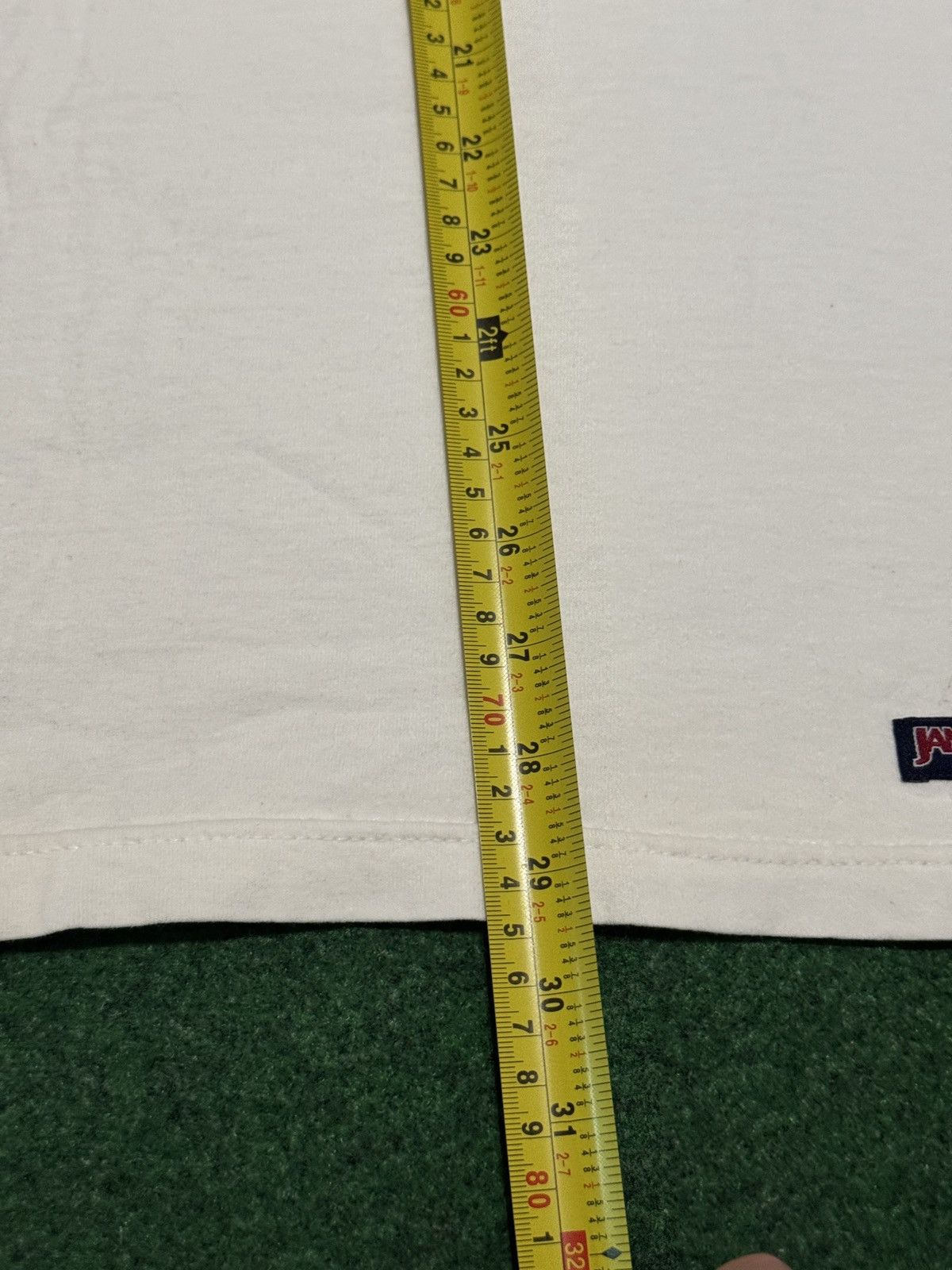 Jansport Slippery Rock University Large Vintage 90s White T Shirt Size US L / EU 52-54 / 3 - 7 Thumbnail