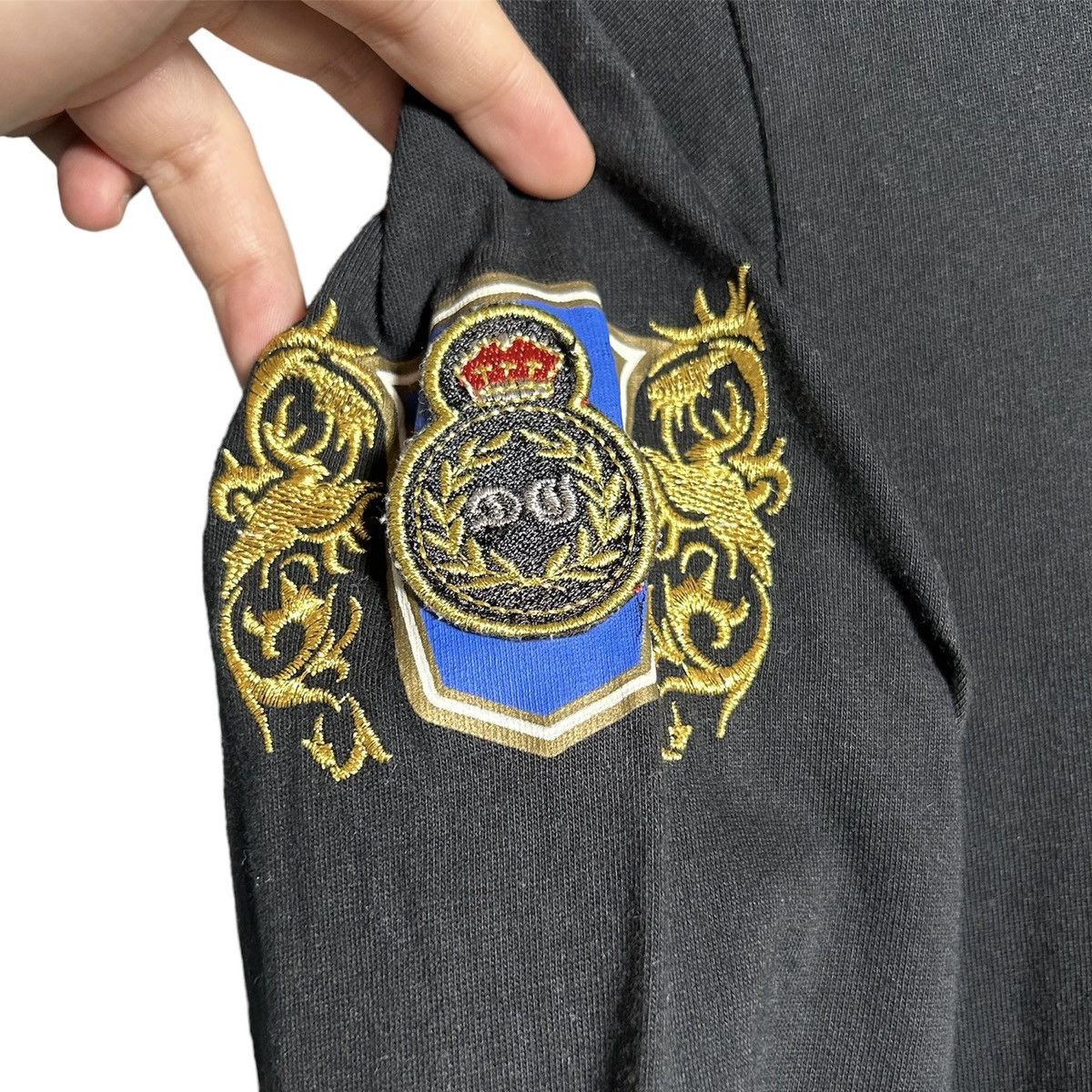 Dolce & Gabbana Vintage Docle and Gabbana Logo Long Sleeve T Shirt Size S / US 4 / IT 40 - 3 Thumbnail