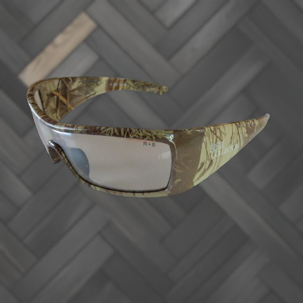 Bones BONE COLLECTOR Sunglasses Men Beige Shooting Eyewear Size ONE SIZE - 1 Thumbnail