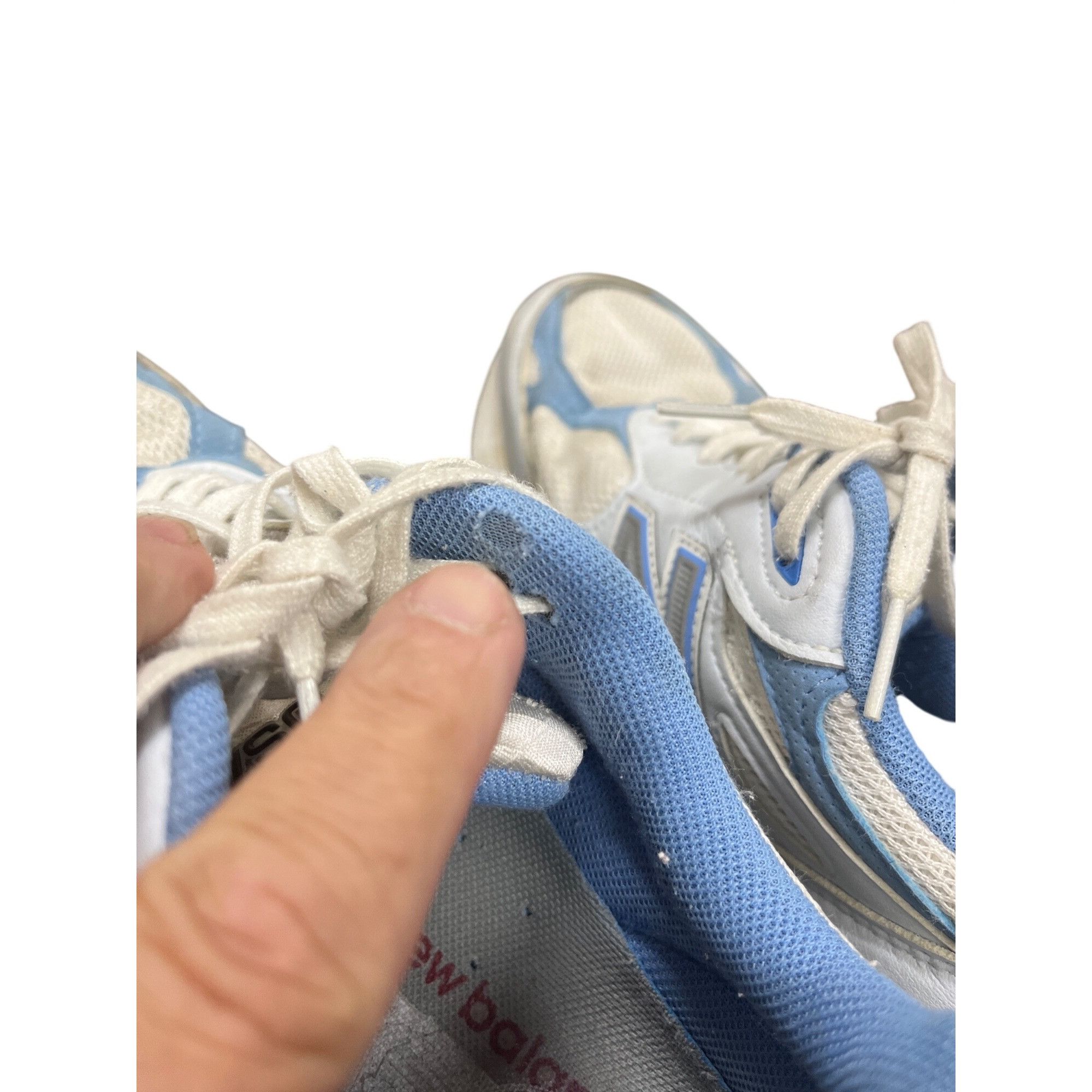New Balance New Balance 990V3 wms blue white retro low running sneakers Size US 8 / IT 38 - 16 Thumbnail