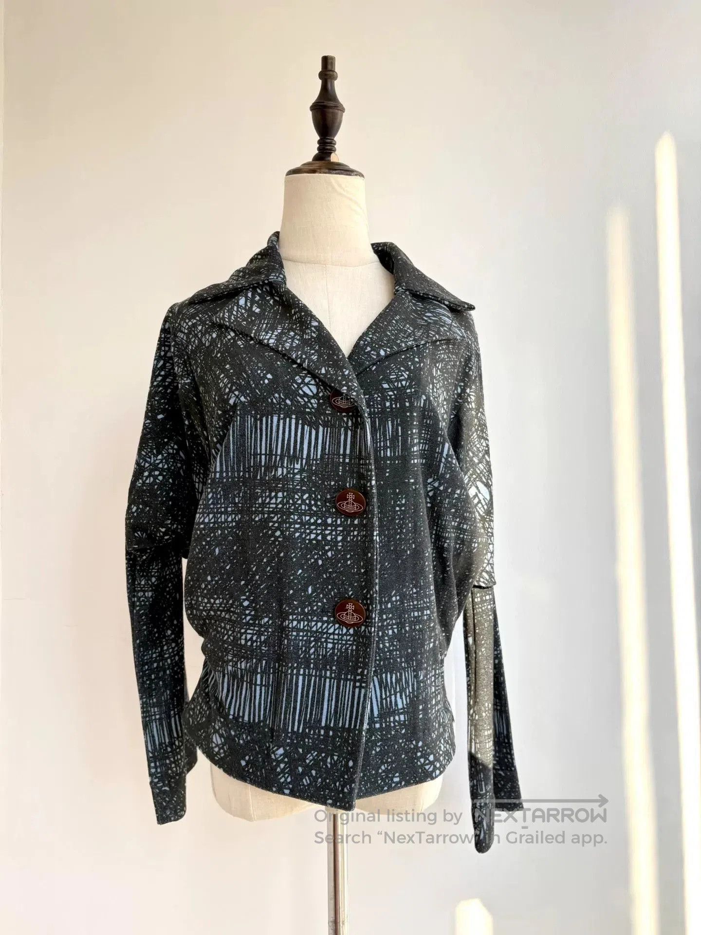 Vivienne Westwood vivienne westwood blue graffiti jacket. Size M / US 6-8 / IT 42-44 - 6 Thumbnail