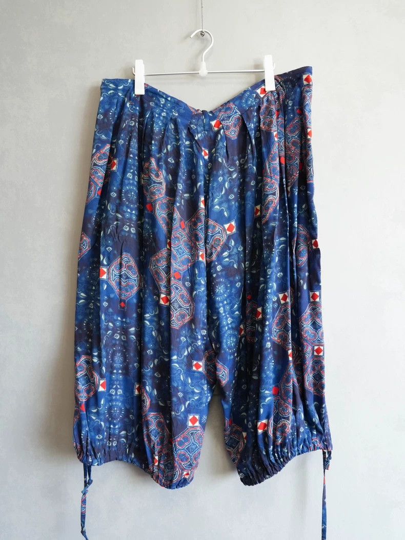 Yohji Yamamoto Yohji Yamamoto Yohji Yamamoto Lantern Pants with Drawstrin Size US 26 / EU 42 - 2 Thumbnail
