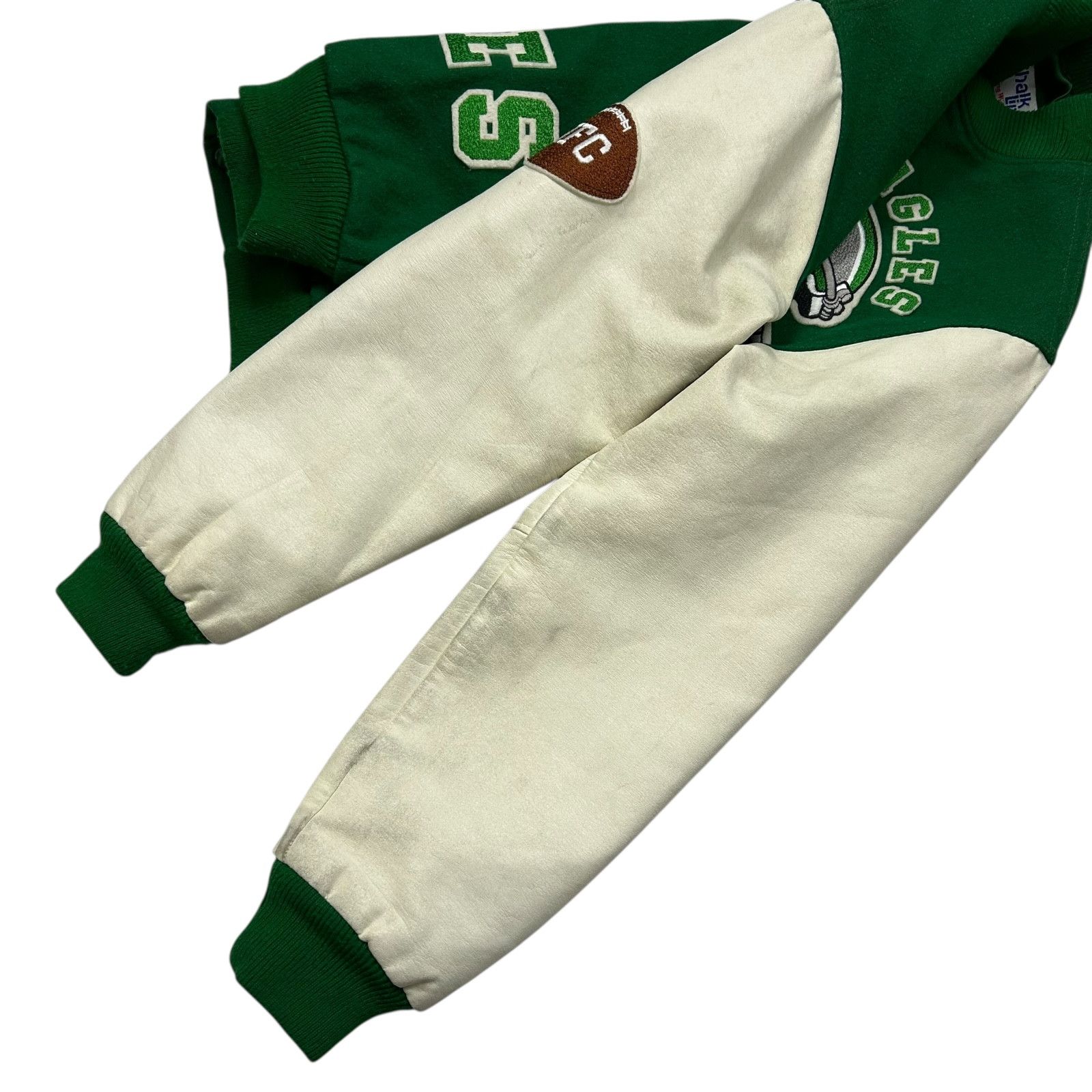 NFL VTG 90s PHILADELPHIA EAGLES CHALK LINE WOOL VARSITY JACKET Size US M / EU 48-50 / 2 - 12 Thumbnail