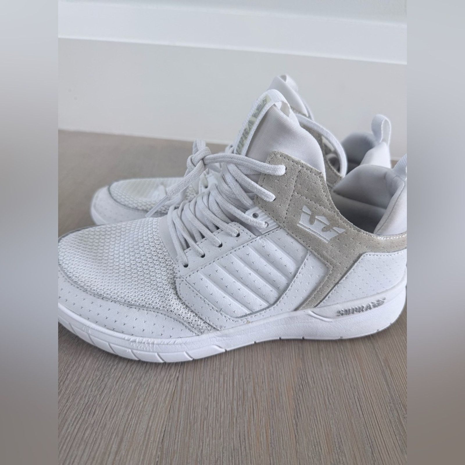 Supra Stylish Y2K Supra White Men's Sneakers size 9 Size US 9 / EU 42 - 14 Thumbnail
