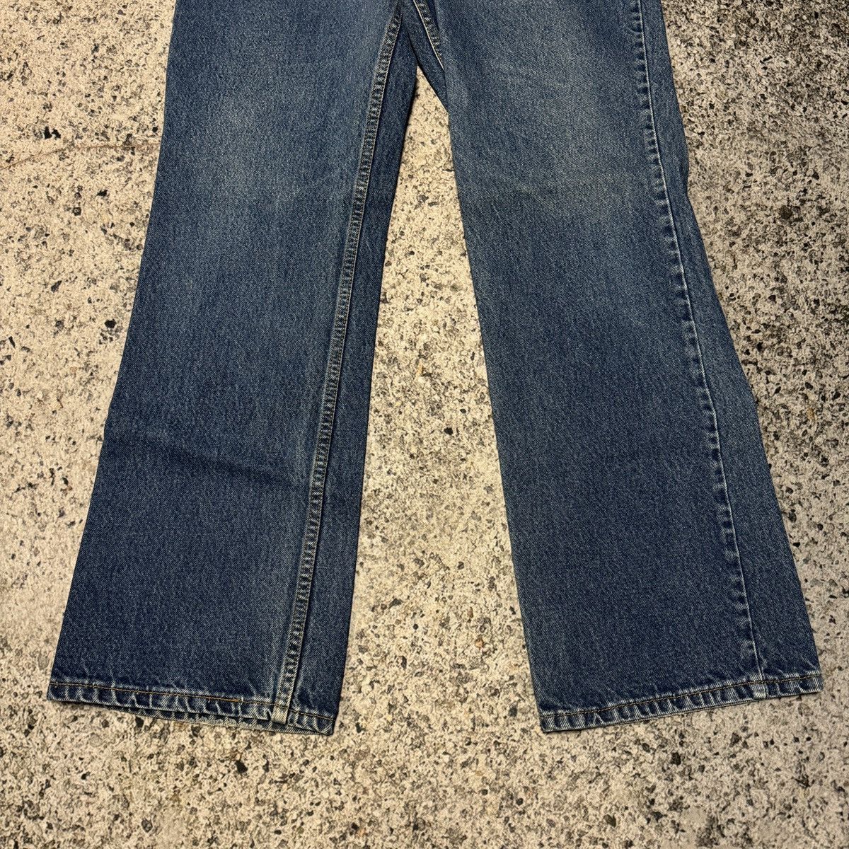 Levi's 90s Levi's 517 Jeans ERD Grunge Chrome Faded Flare Bootcut Size US 36 / EU 52 - 7 Thumbnail
