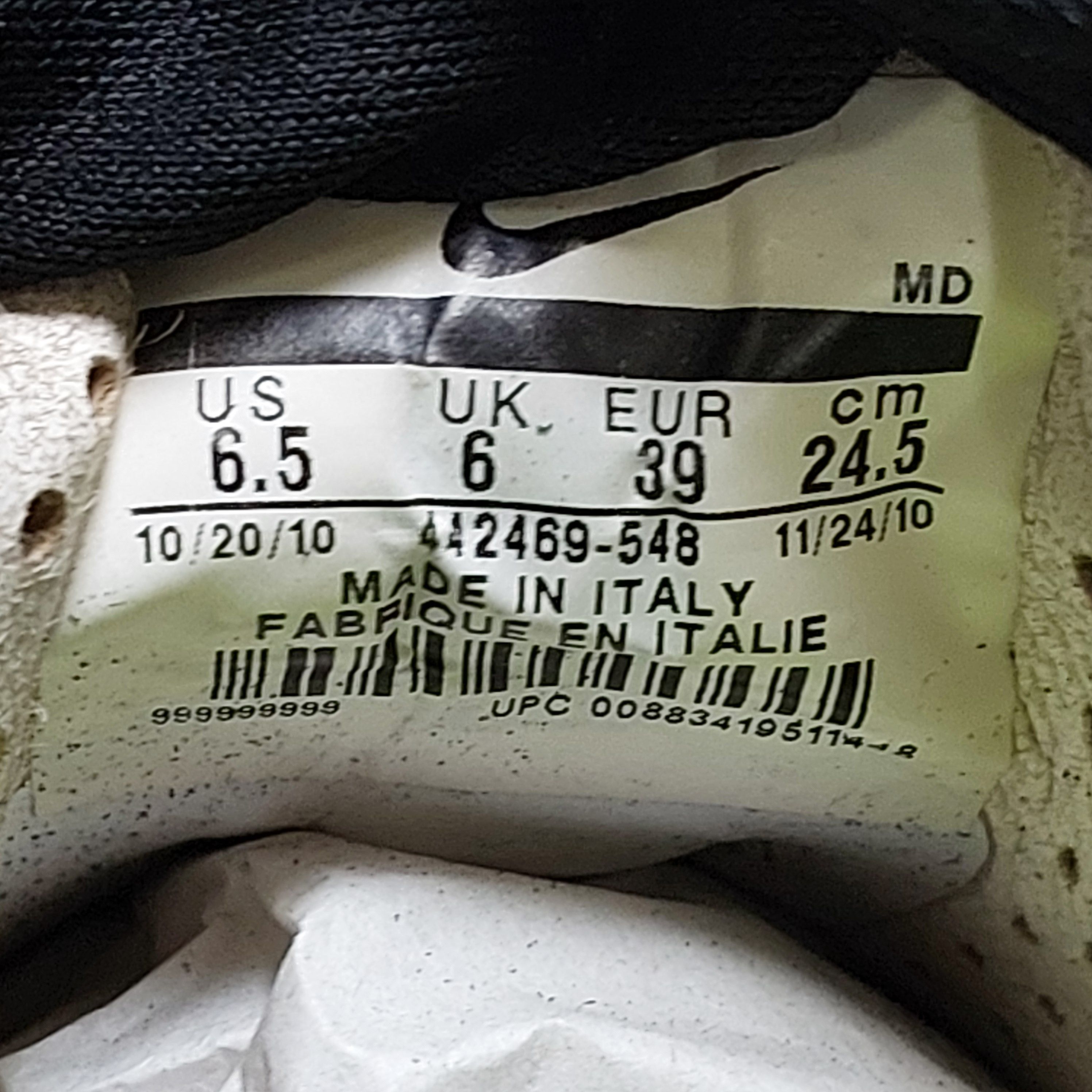 Nike Mercurial Superfly III SG Italy US6.5 UK6 24.5CM Size US 6.5 / EU 39-40 - 13 Thumbnail