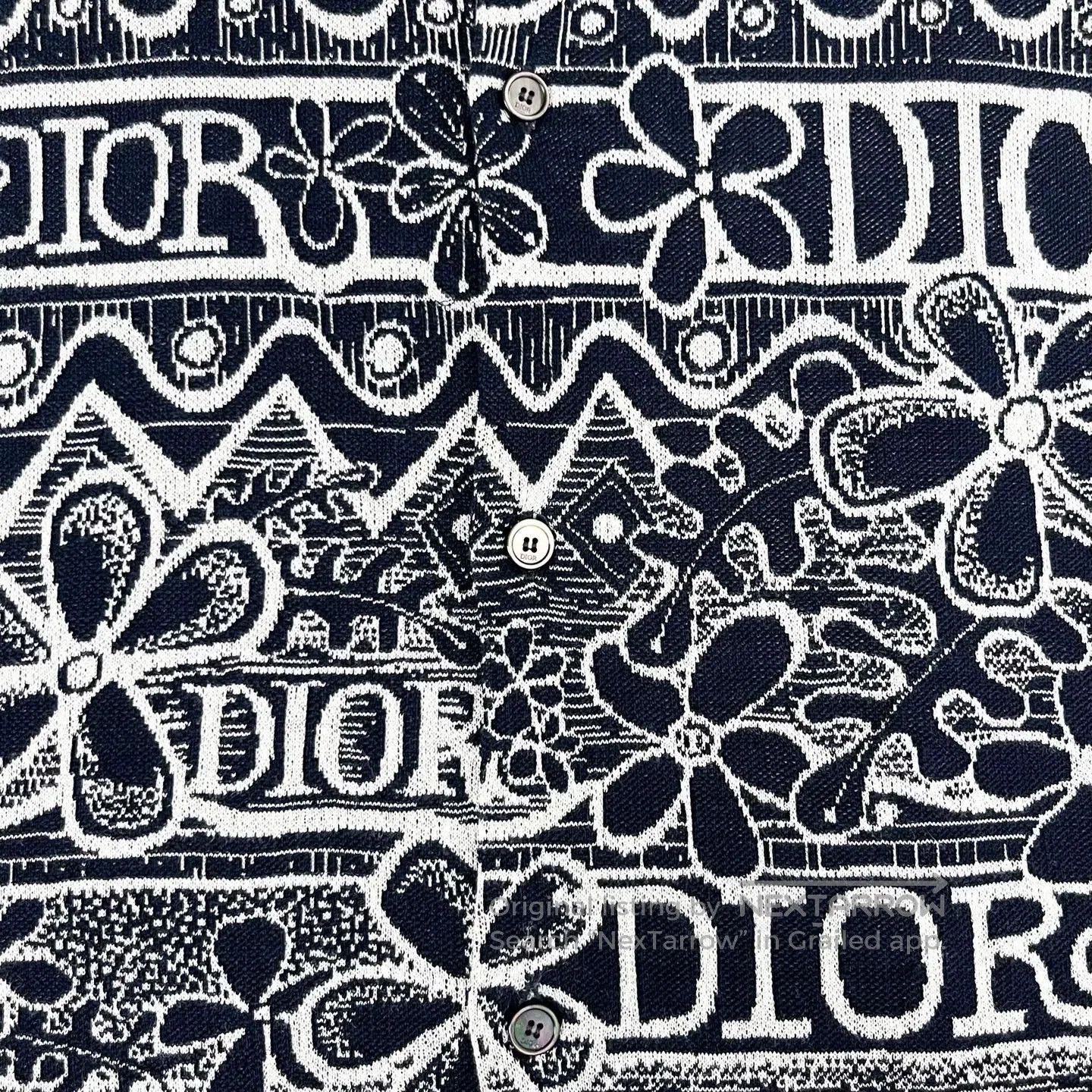 Dior dior x stussy floral logo long sleeve shirt. Size US S / EU 44-46 / 1 - 5 Thumbnail