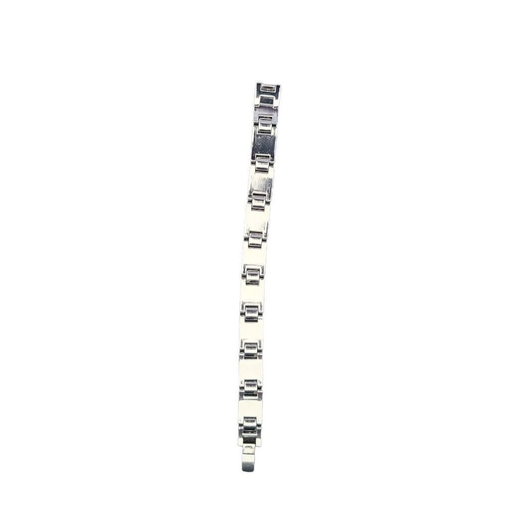 Other Men's Stainless Silver Bracelet. 8.5 Inch. New Without Tags Size ONE SIZE - 2 Thumbnail