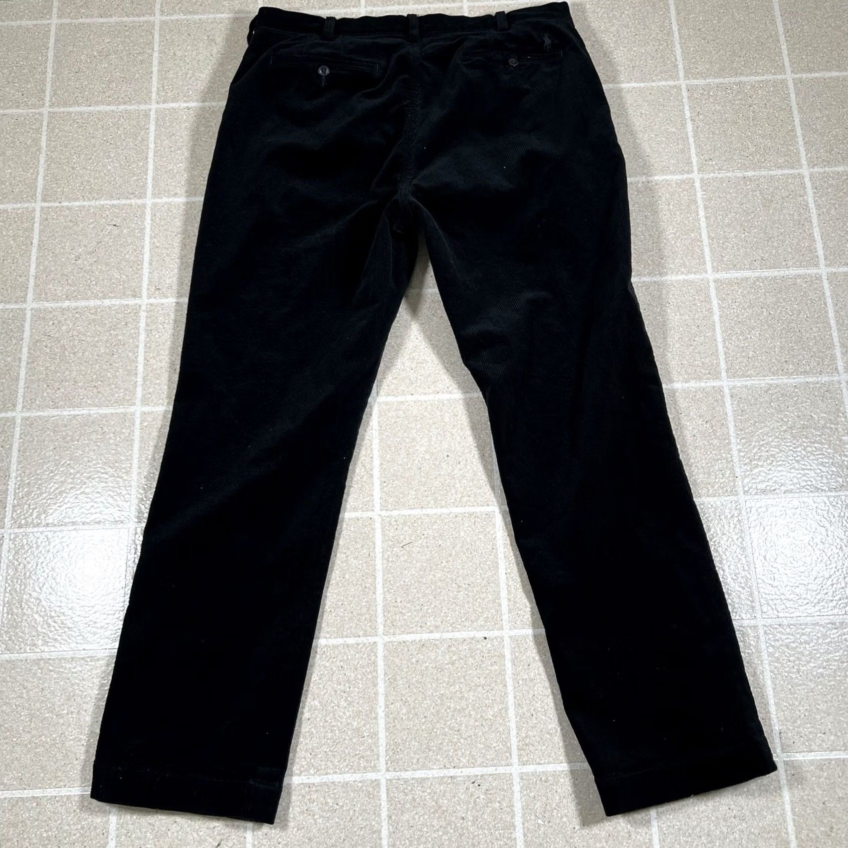 Polo Ralph Lauren VINTAGE Polo Ralph Lauren Corduroy Pants Men’s 34x32 Black Cords Trousers Preppy Size US S / EU 44-46 / 1 - 4 Thumbnail