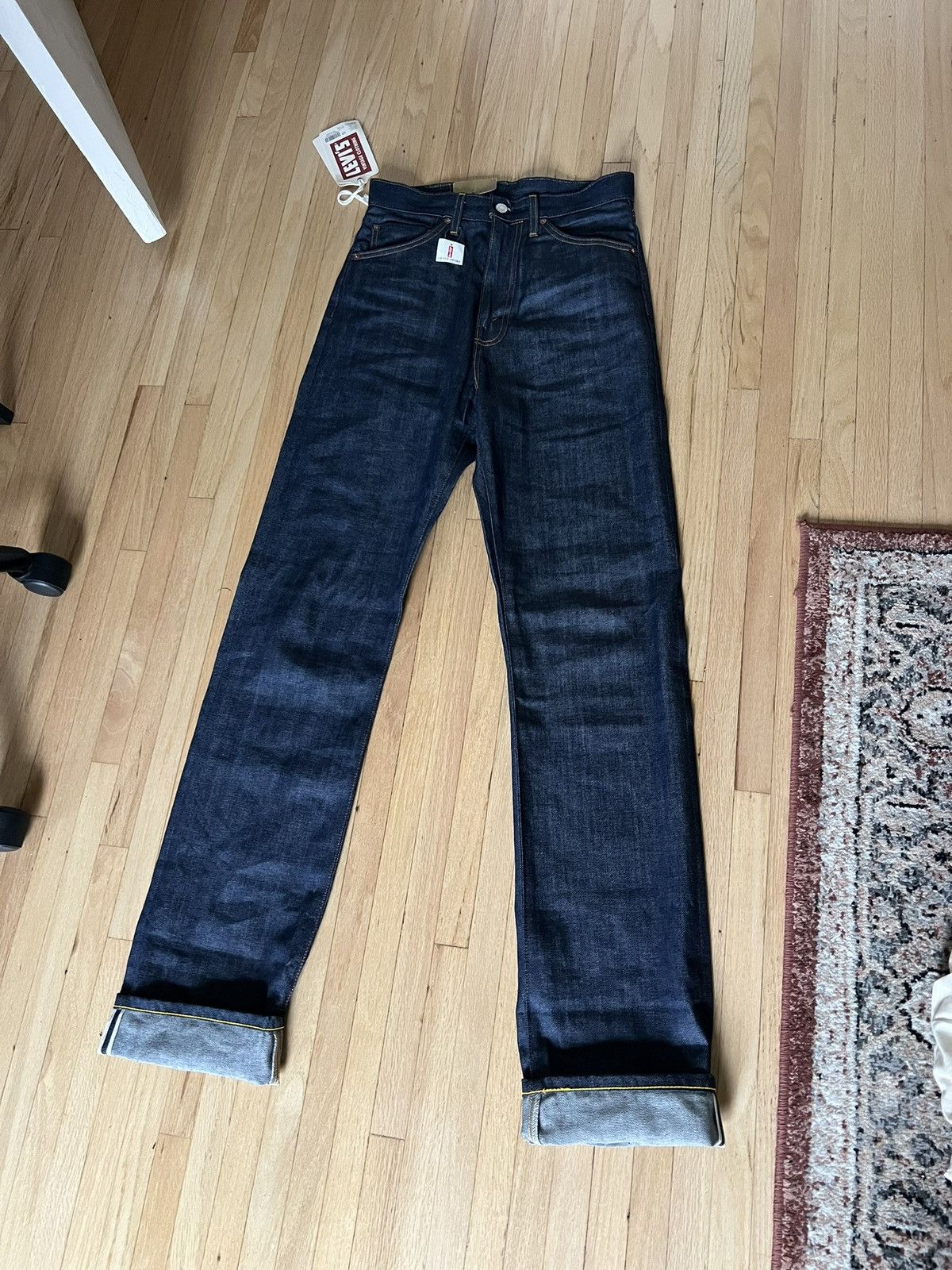 Levi's Women’s High Waisted Raw Denim from Japan Size 29" - 1 Thumbnail