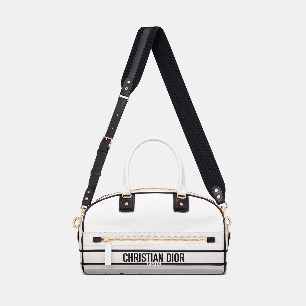 Dior o1bcso1str1124 Size: OS / Vibe Zip Bowling Bag in White Size ONE SIZE - 4 Thumbnail