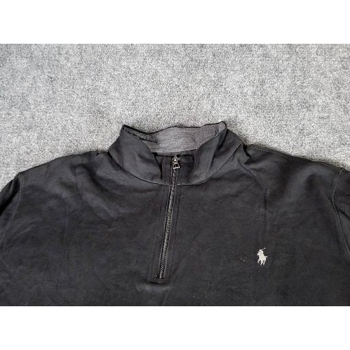 Polo Ralph Lauren Polo Ralph Lauren Cotton Sweater Men Sz 2XB V Neck Black Sof Size US XL / EU 56 / 4 - 2 Thumbnail